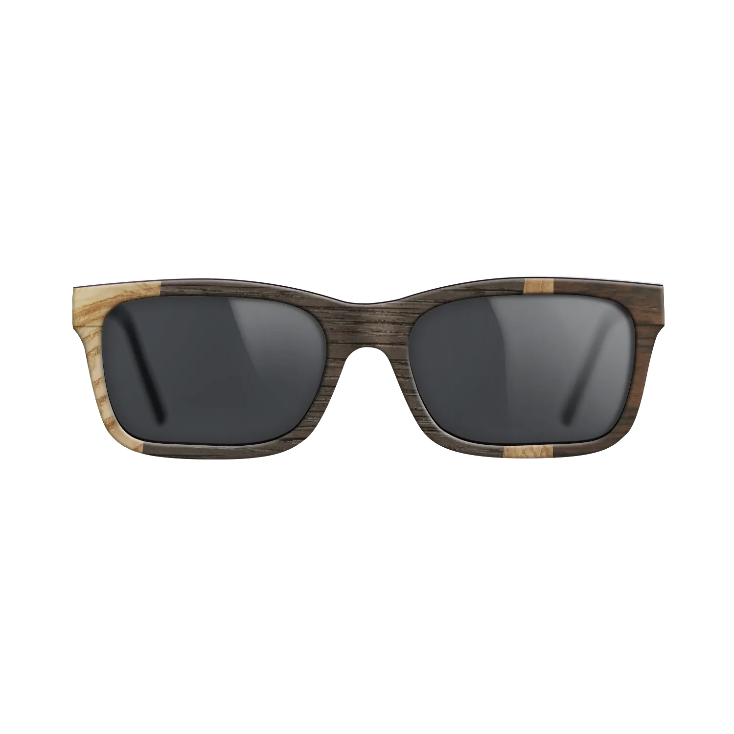 Fumed Oak,Olive Burl,Ziricote Dark Quartered: Wedge - The Sage - Rectangle - 1116 - SIRIS wood optic