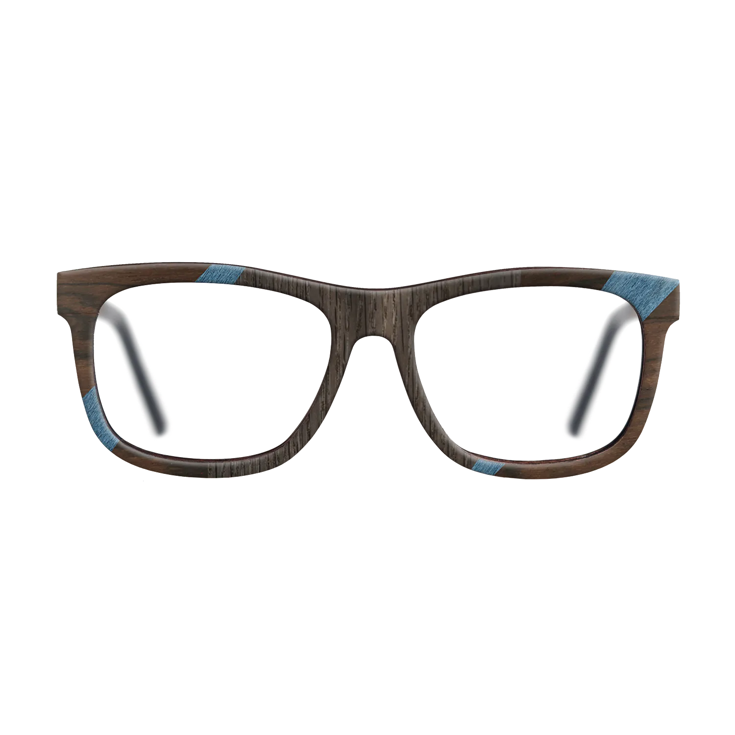 Fumed Oak,Poplar Dyed: Blue Denim,Kingwood,Ziricote Dark Quartered: Recursive - The Hero - Square - 1703 - SIRIS wood optic