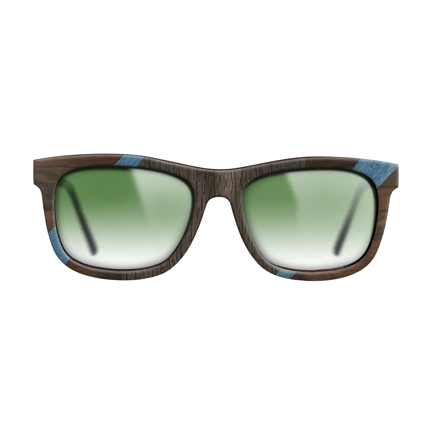 Fumed Oak,Poplar Dyed: Blue Denim,Kingwood,Ziricote Dark Quartered: Recursive - The Hero - Square - 1703 - SIRIS wood optic