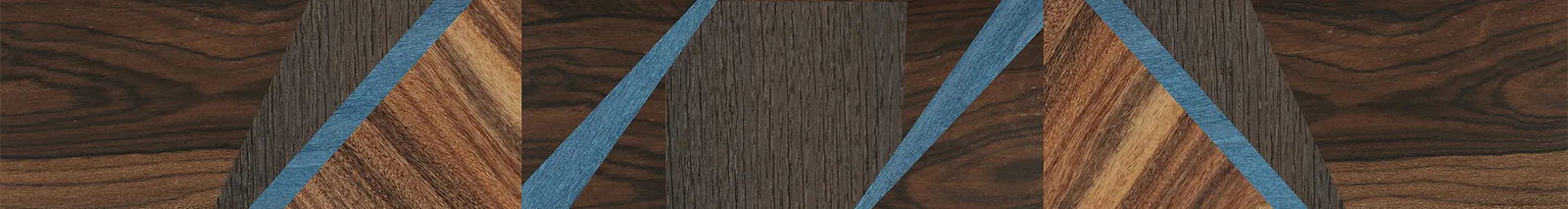 Fumed Oak,Poplar Dyed: Blue Denim,Kingwood,Ziricote Dark Quartered: Recursive - The Maiden - Cat - 1703 - SIRIS wood optic