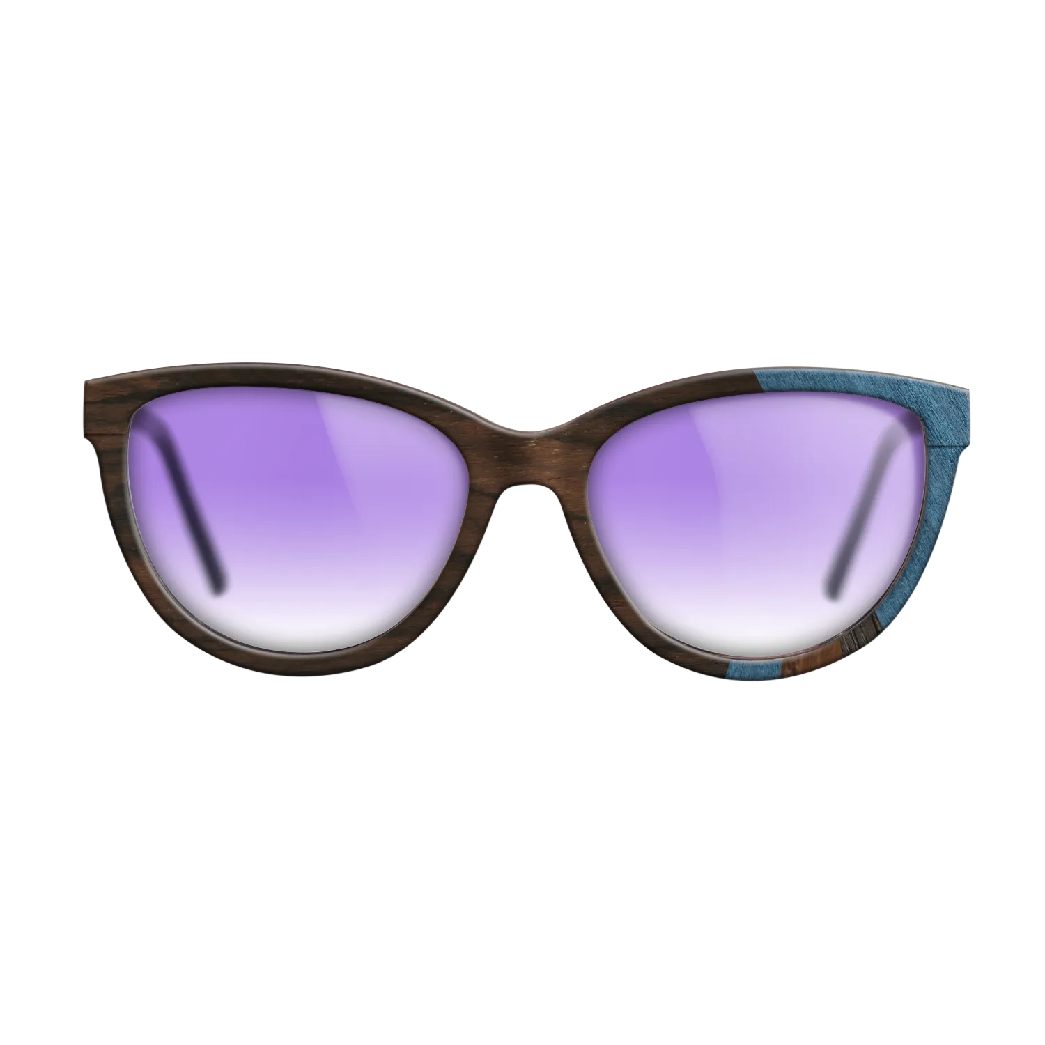 Fumed Oak,Poplar Dyed: Blue Denim,Ziricote Dark Quartered,Walnut Claro Light: Fractal - The Maiden - Cat - SIRIS wood optic