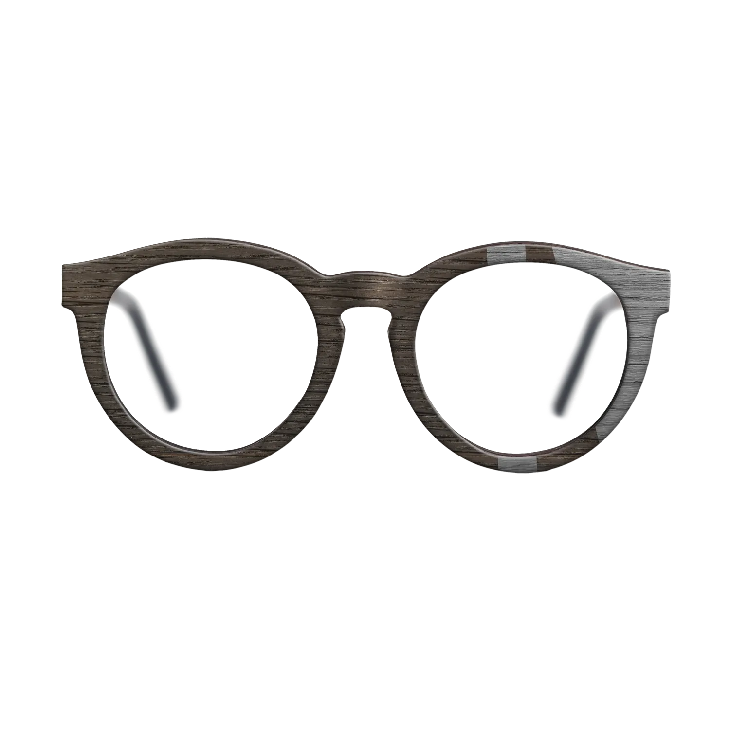 Fumed Oak,Poplar Dyed: Grey: Bauhaus - The Rebel - Round - 2054 - SIRIS wood optic