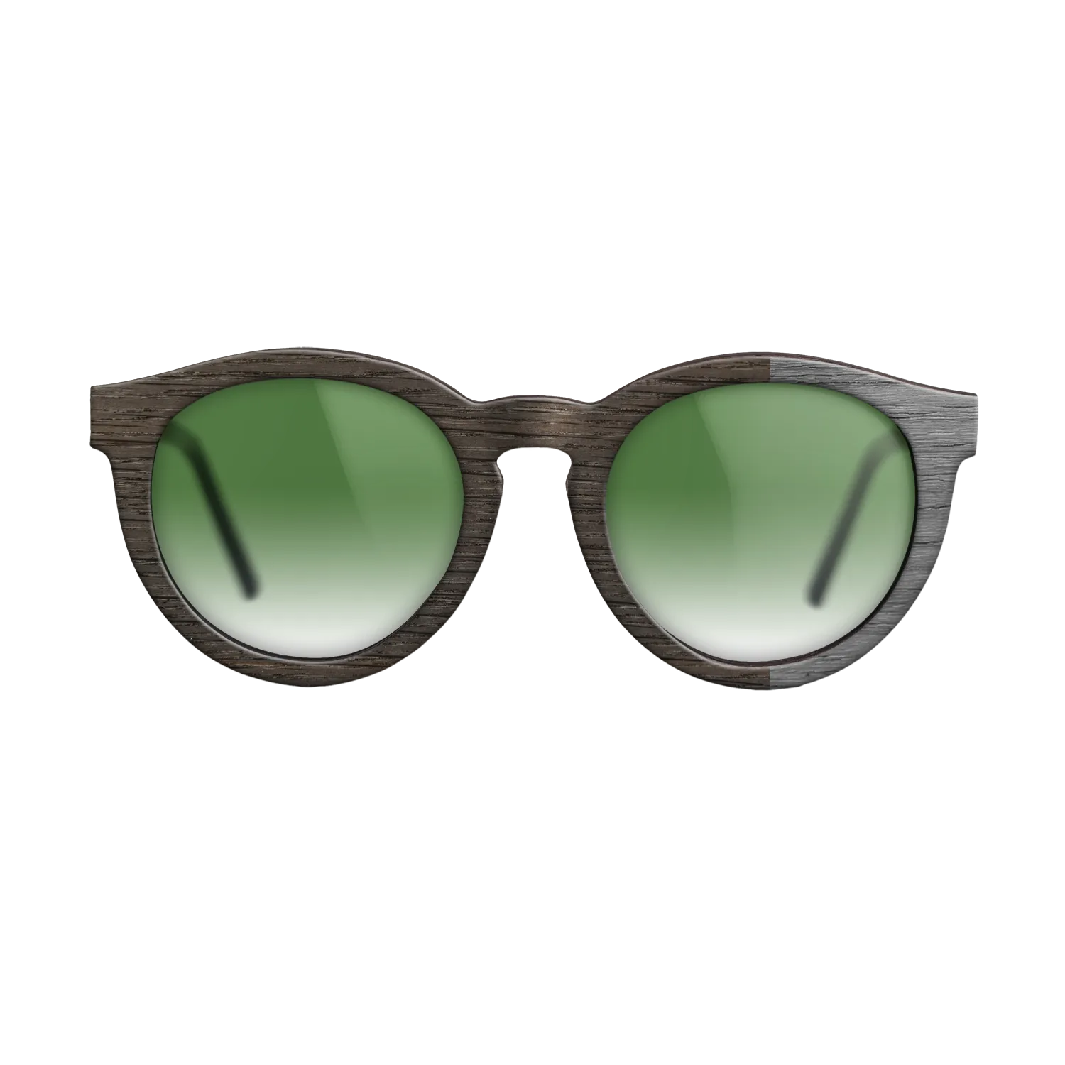 Fumed Oak,Poplar Dyed: Grey: Bauhaus - The Rebel - Round - SIRIS wood optic