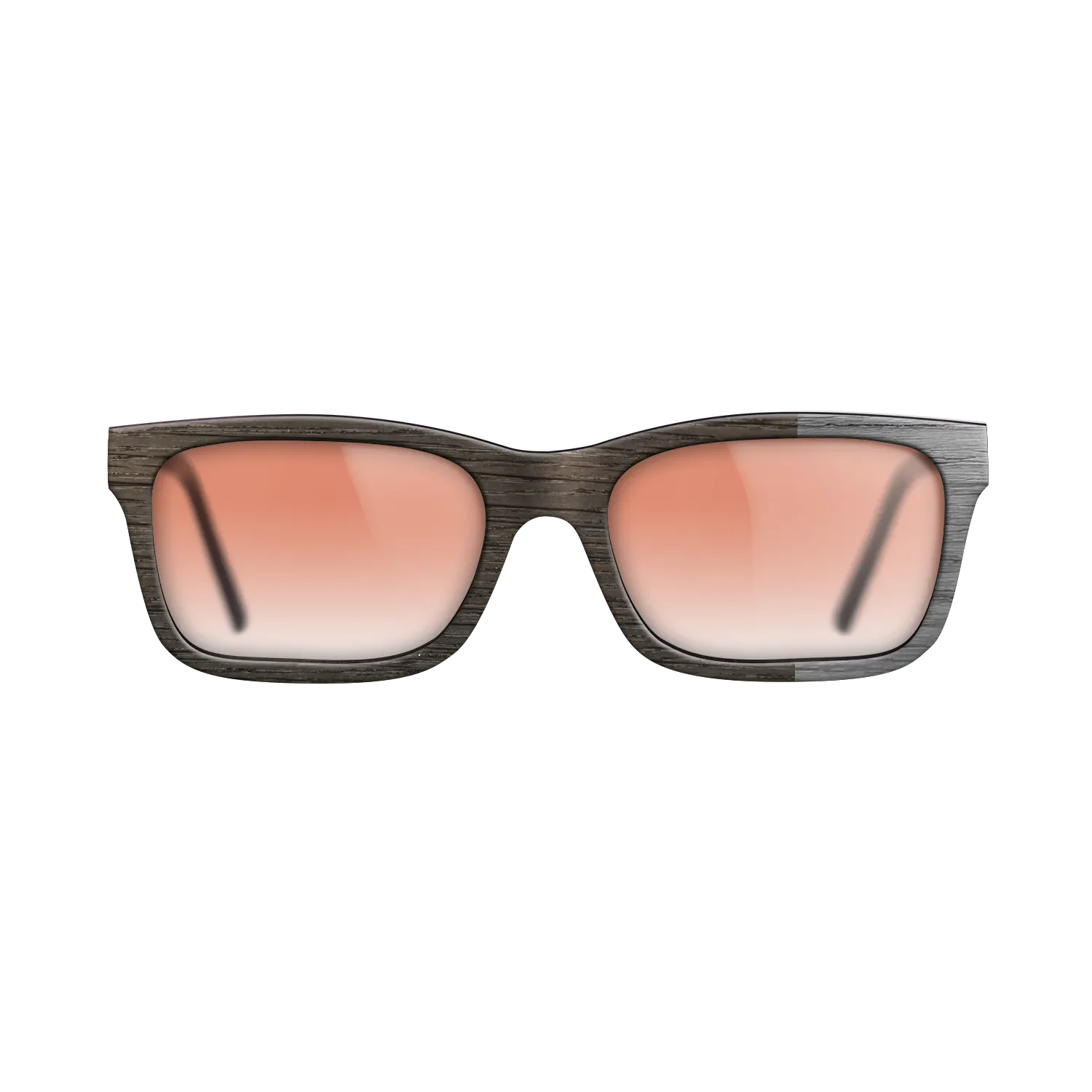 Fumed Oak,Poplar Dyed: Grey: Bauhaus - The Sage - Rectangle - SIRIS wood optic