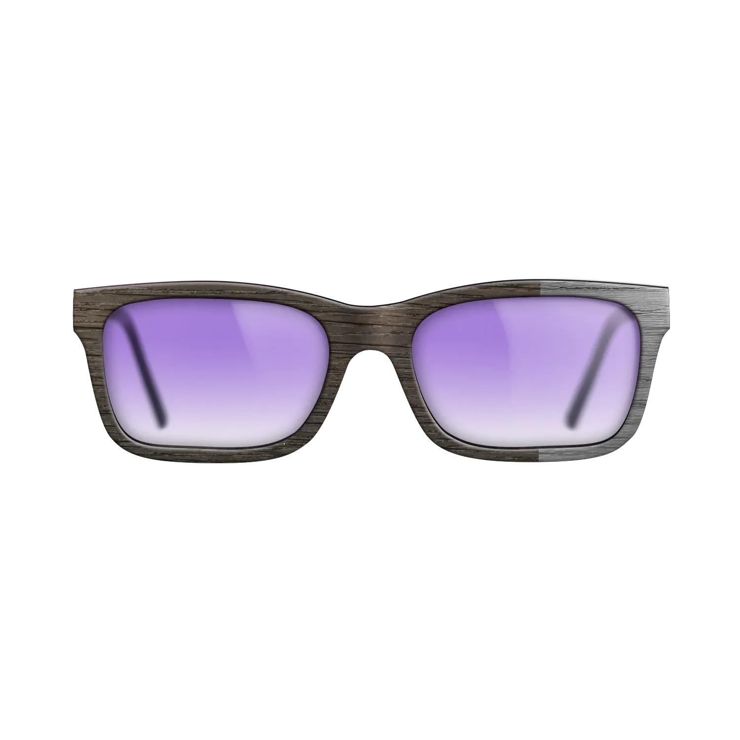 Fumed Oak,Poplar Dyed: Grey: Bauhaus - The Sage - Rectangle - SIRIS wood optic