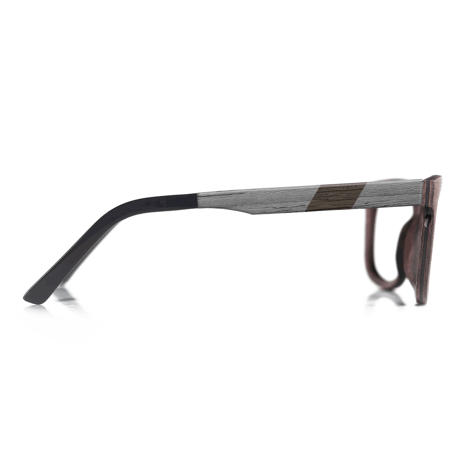 Fumed Oak,Poplar Dyed: Grey: Diametric - The Rebel - Round - SIRIS wood optic