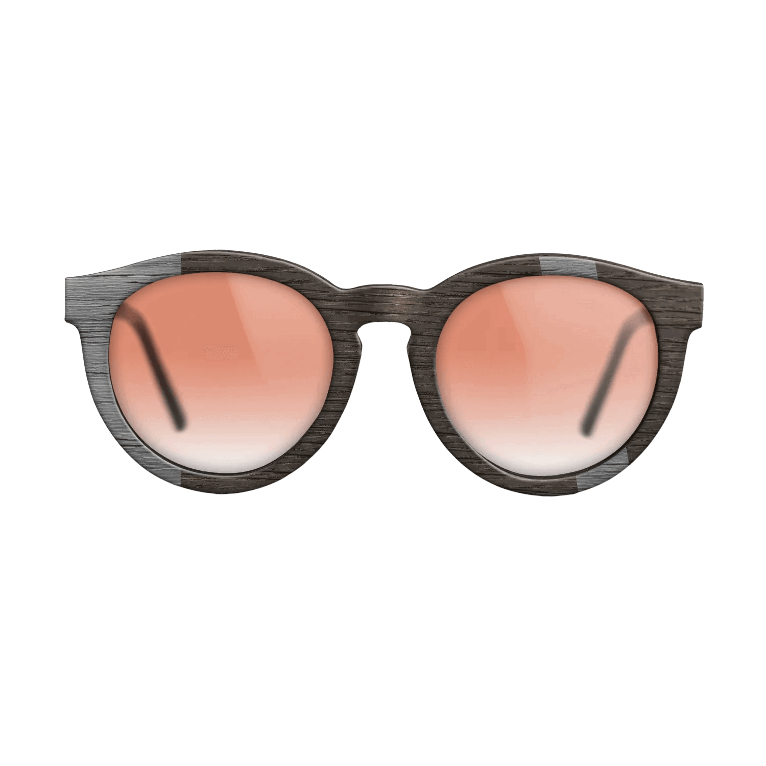 Fumed Oak,Poplar Dyed: Grey: Diametric - The Rebel - Round - SIRIS wood optic