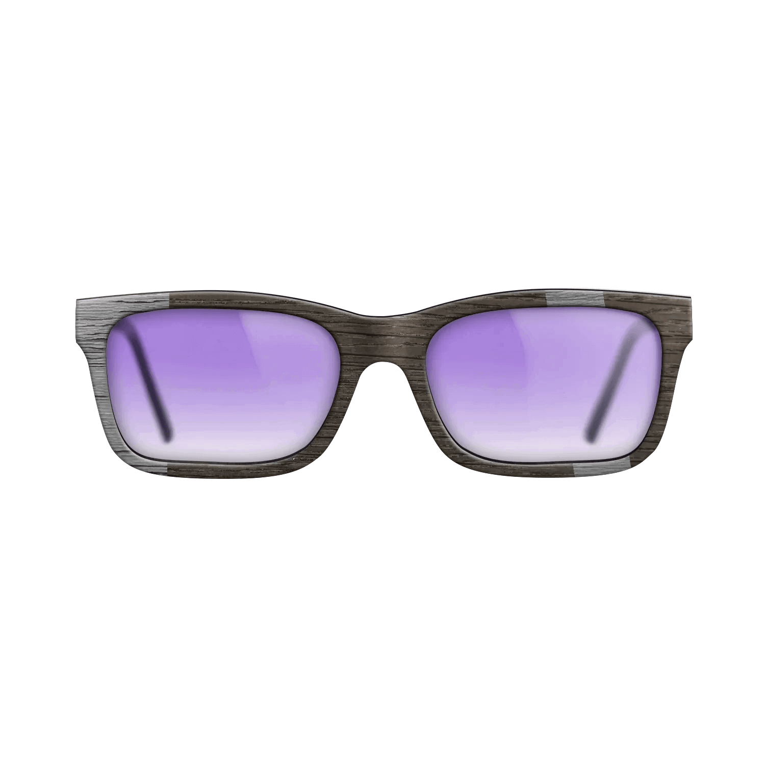 Fumed Oak,Poplar Dyed: Grey: Diametric - The Sage - Rectangle - SIRIS wood optic