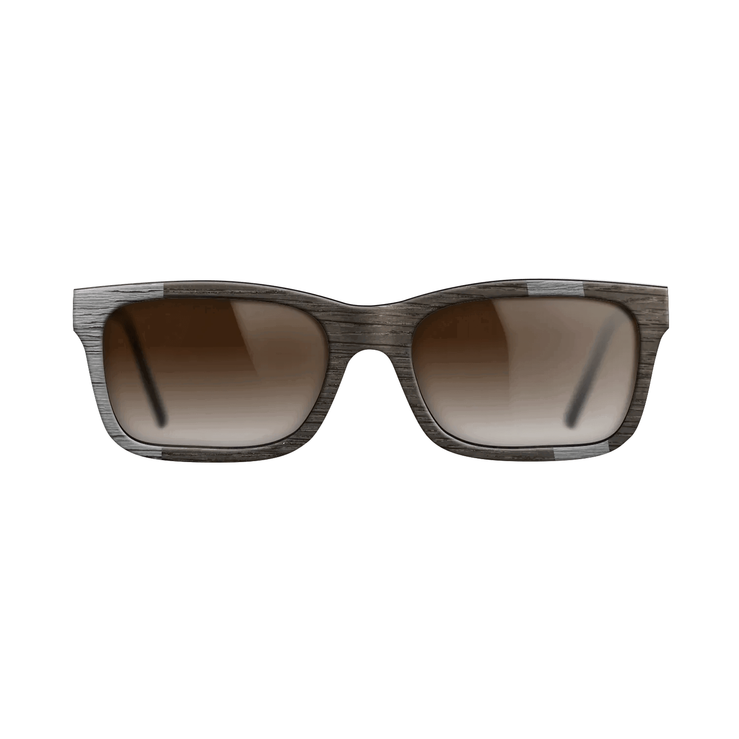 Fumed Oak,Poplar Dyed: Grey: Diametric - The Sage - Rectangle - SIRIS wood optic