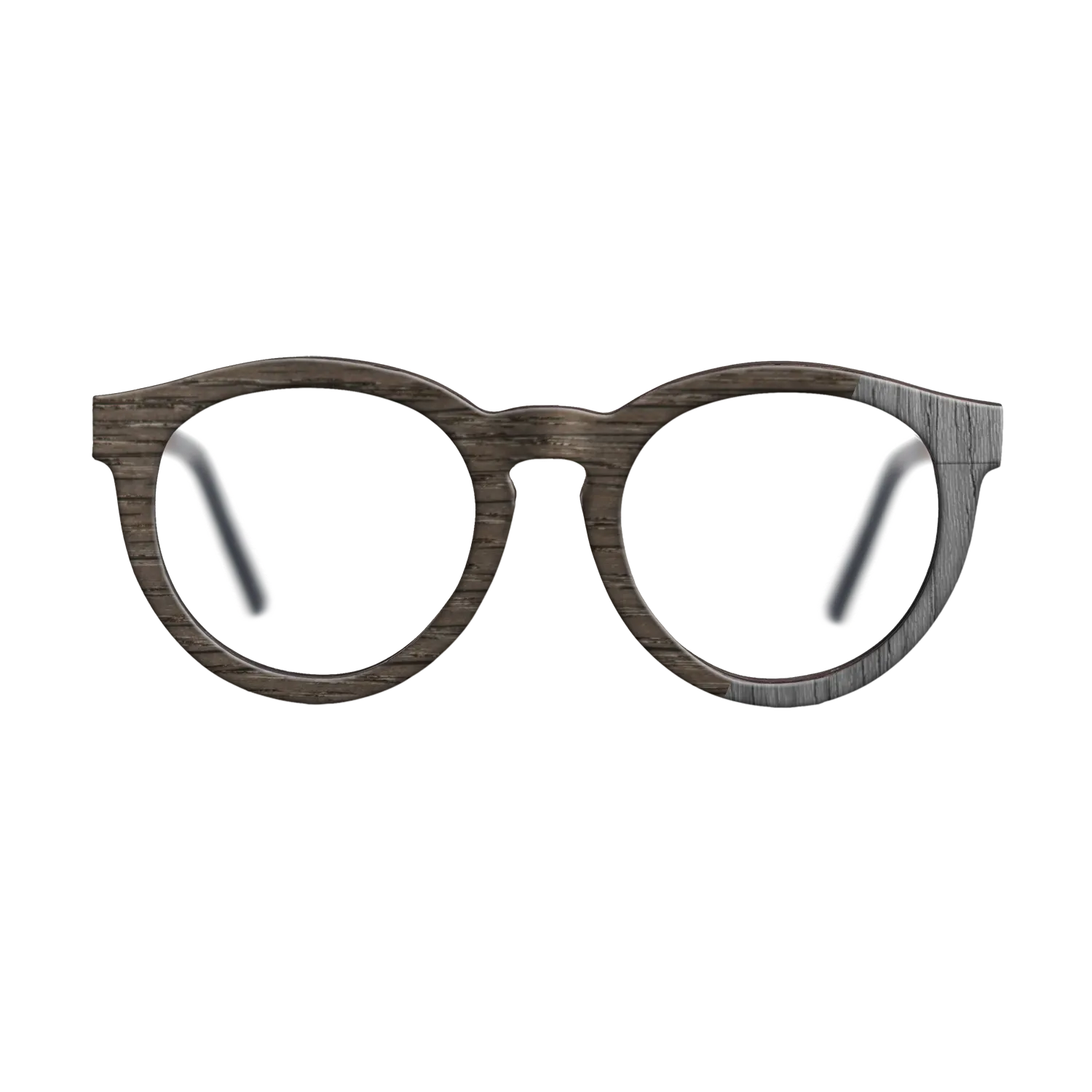 Fumed Oak,Poplar Dyed: Grey: Dicut - The Rebel - Round - SIRIS wood optic