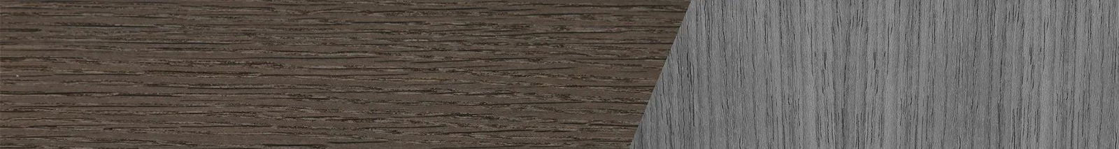 Fumed Oak,Poplar Dyed: Grey: Dicut - The Rebel - Round - SIRIS wood optic