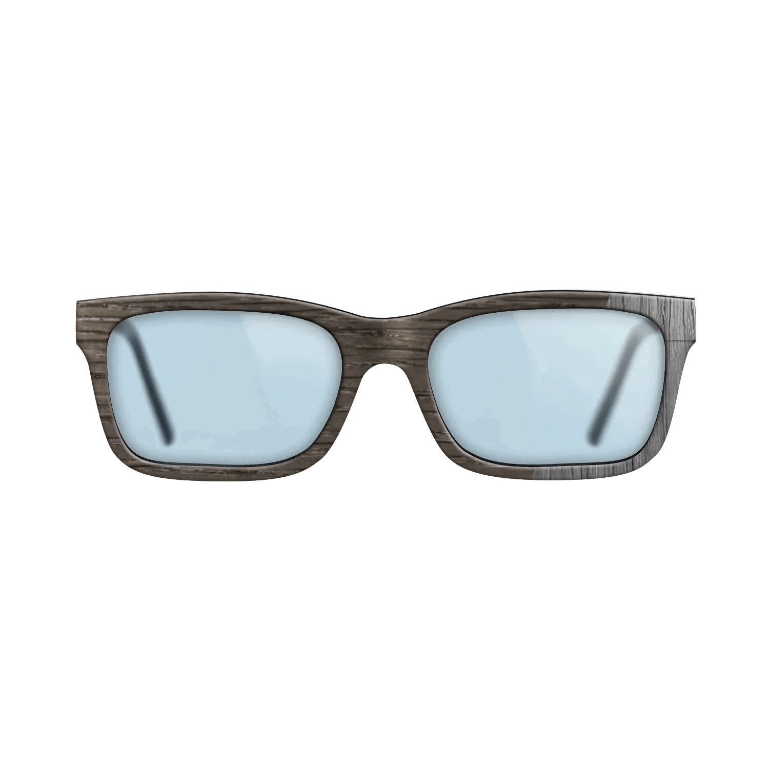 Fumed Oak,Poplar Dyed: Grey: Dicut - The Sage - Rectangle - SIRIS wood optic