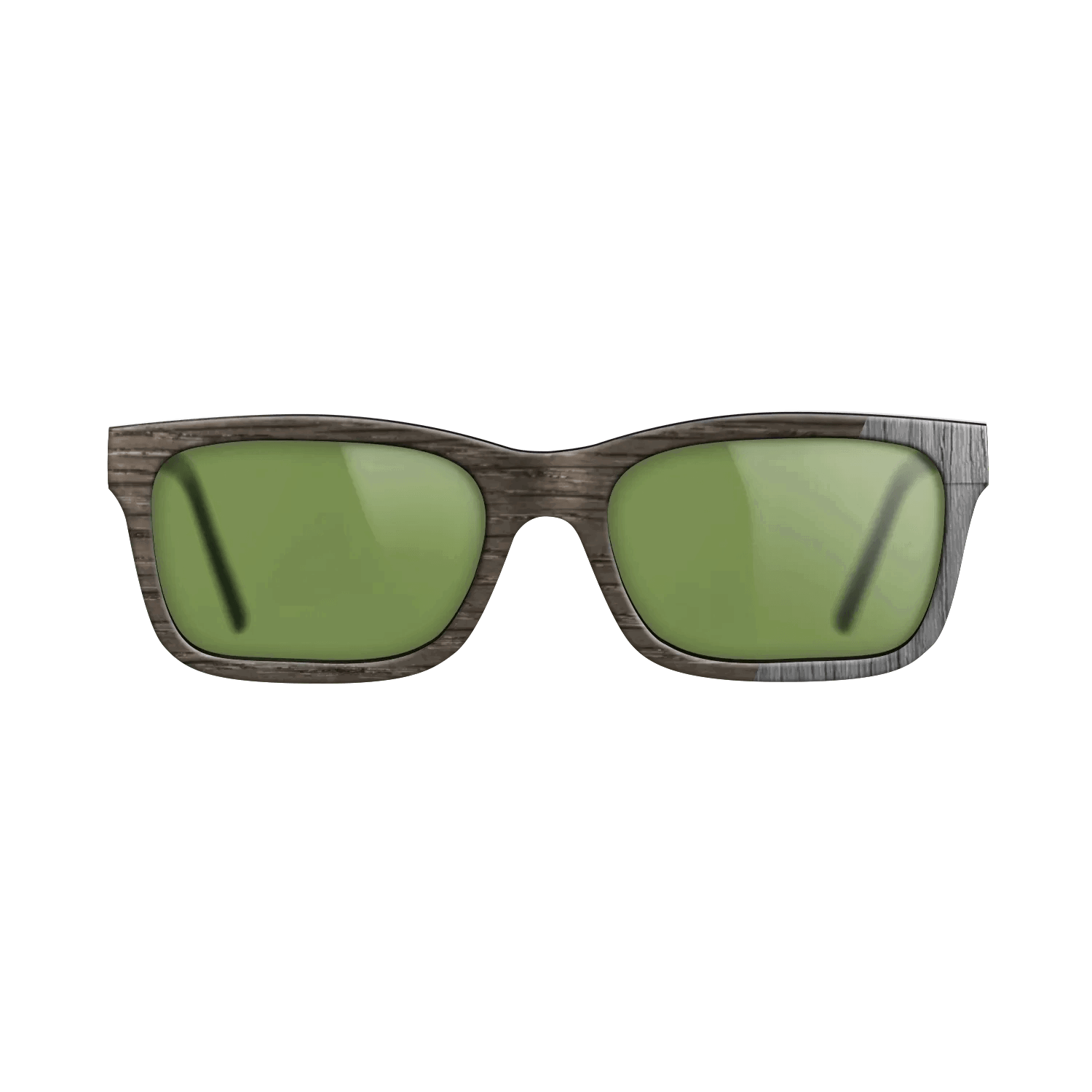 Fumed Oak,Poplar Dyed: Grey: Dicut - The Sage - Rectangle - SIRIS wood optic