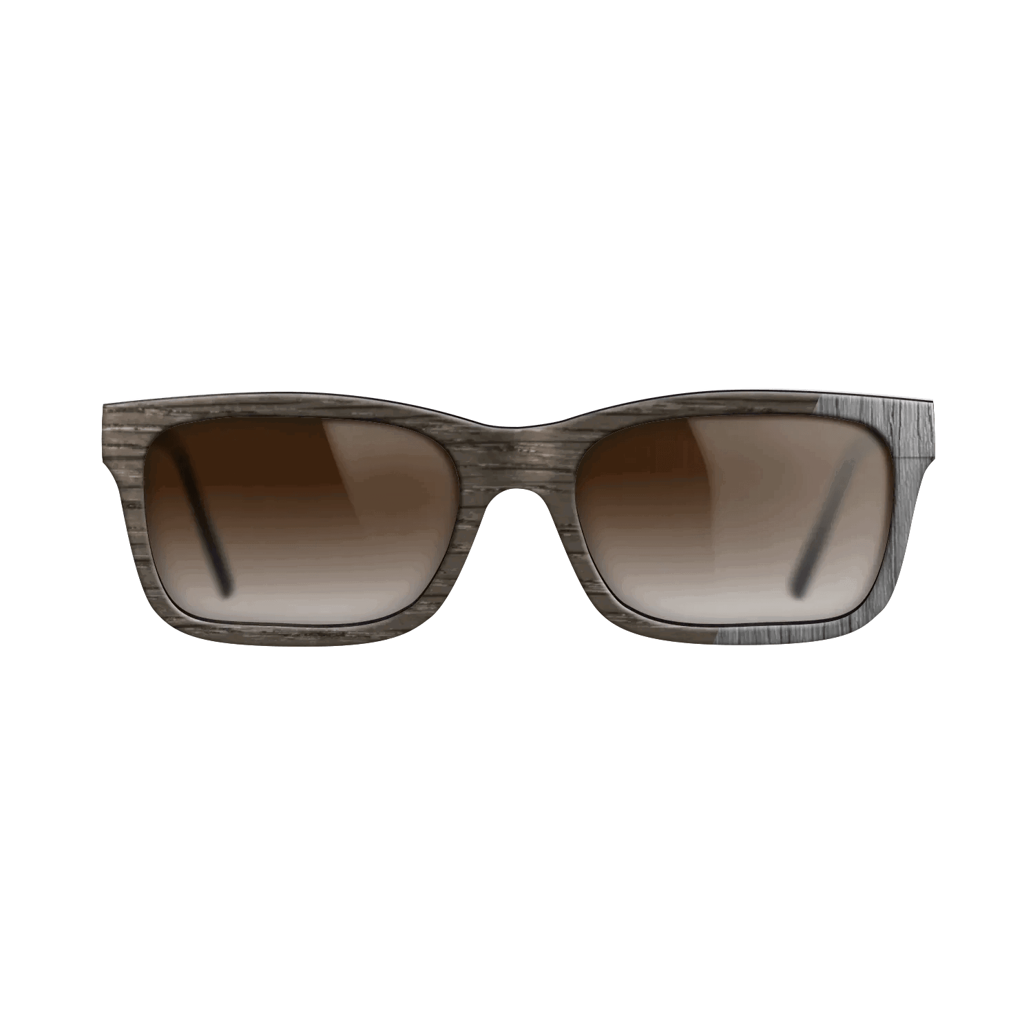 Fumed Oak,Poplar Dyed: Grey: Dicut - The Sage - Rectangle - SIRIS wood optic