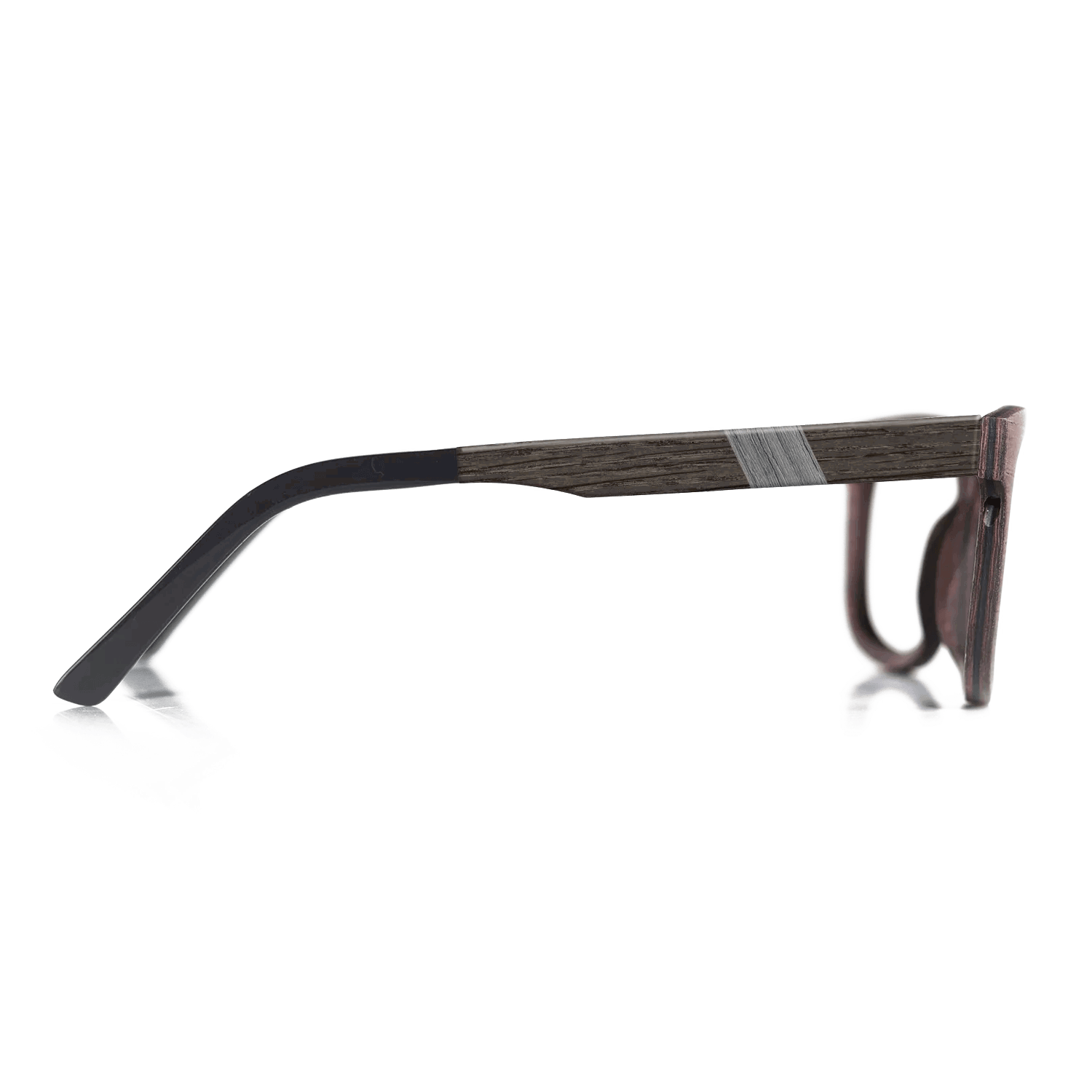 Fumed Oak,Poplar Dyed: Grey: Splice - The Hero - Square - SIRIS wood optic