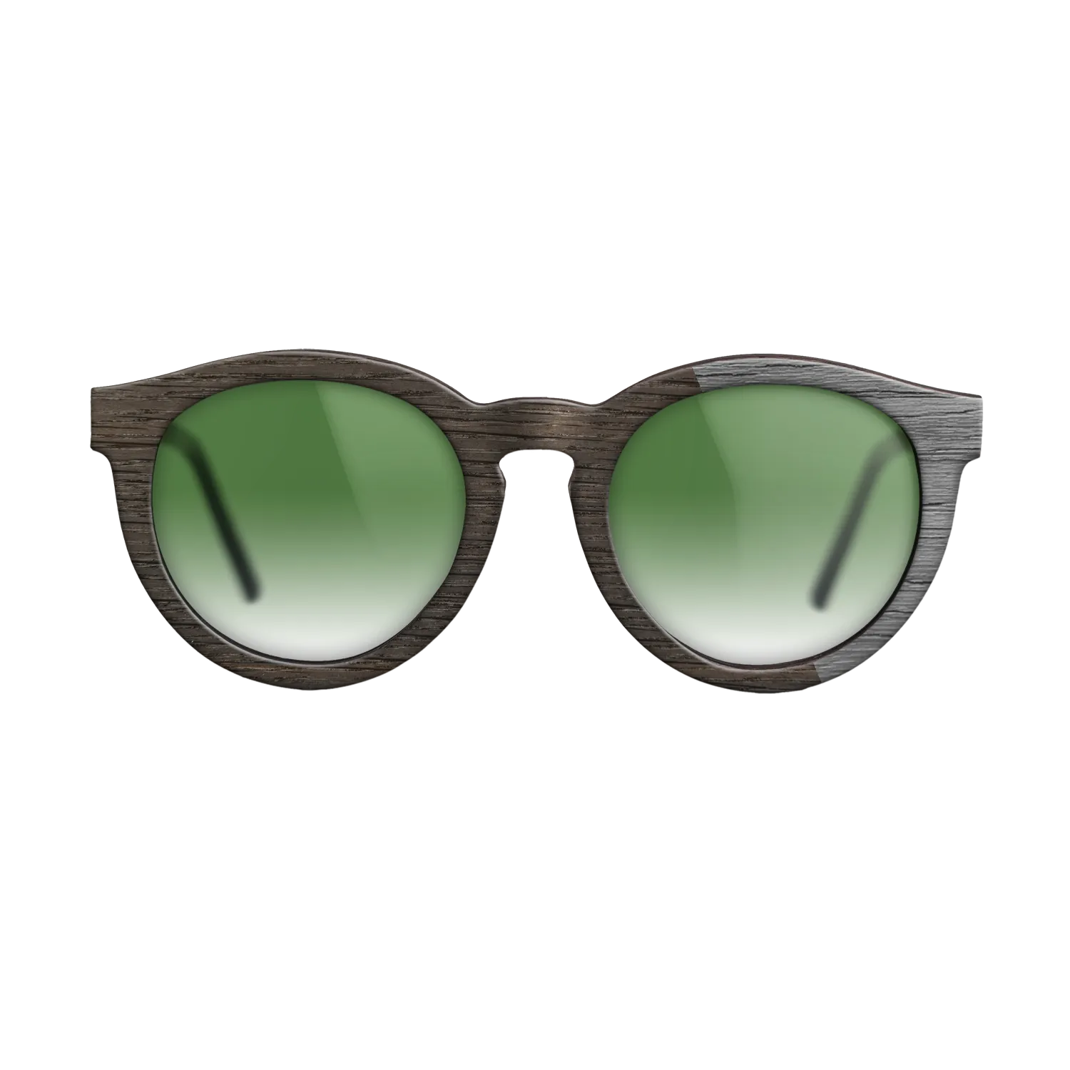 Fumed Oak,Poplar Dyed: Grey: Splice - The Rebel - Round - SIRIS wood optic