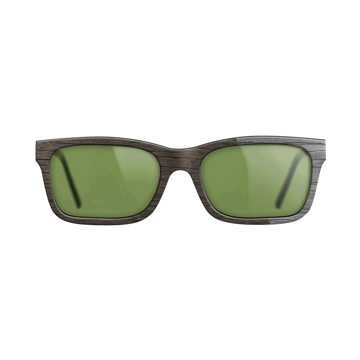 Fumed Oak,Poplar Dyed: Grey: Splice - The Sage - Rectangle - SIRIS wood optic