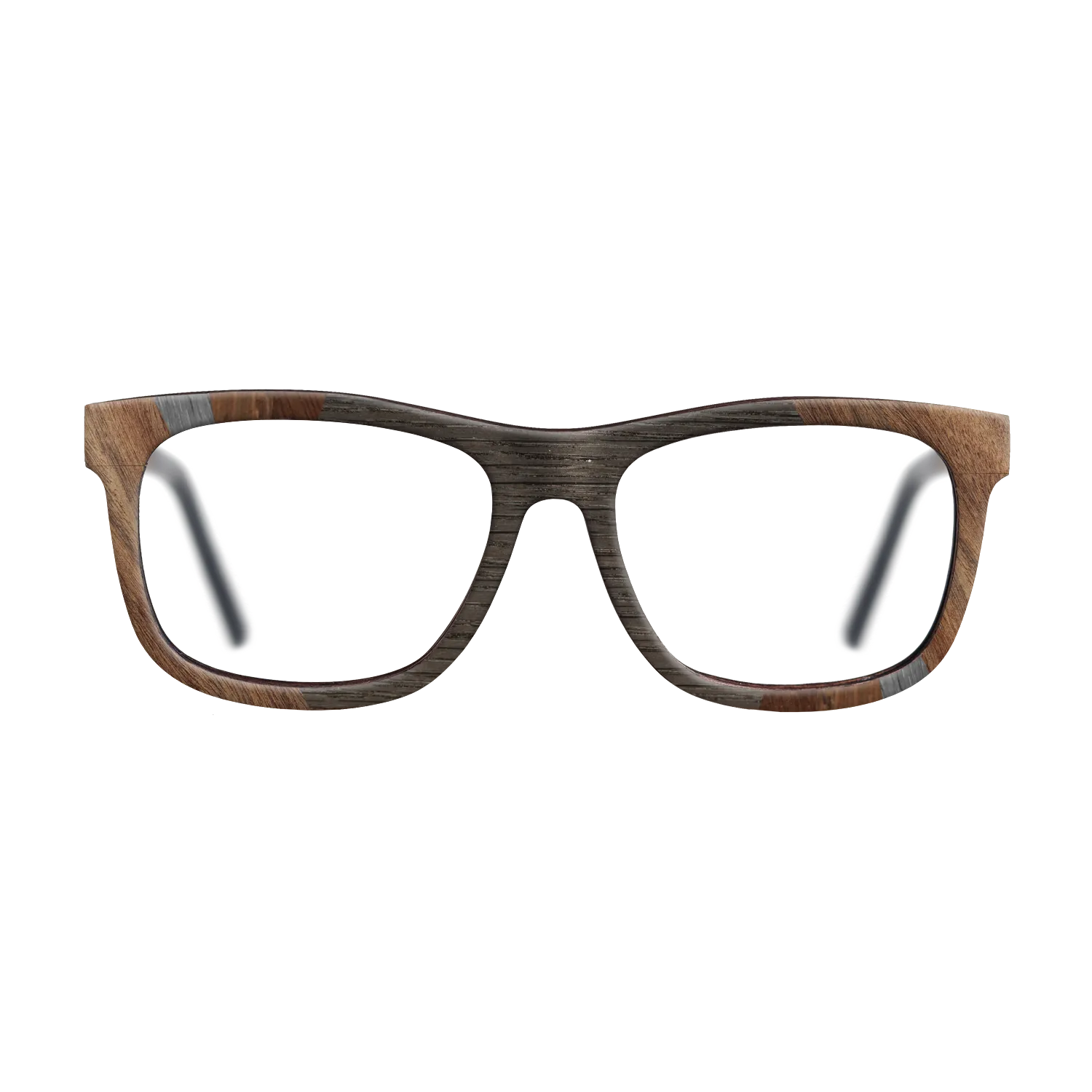 Fumed Oak,Poplar Dyed: Grey,Walnut Claro Light,Wenge: Fractal - The Hero - Square - SIRIS wood optic