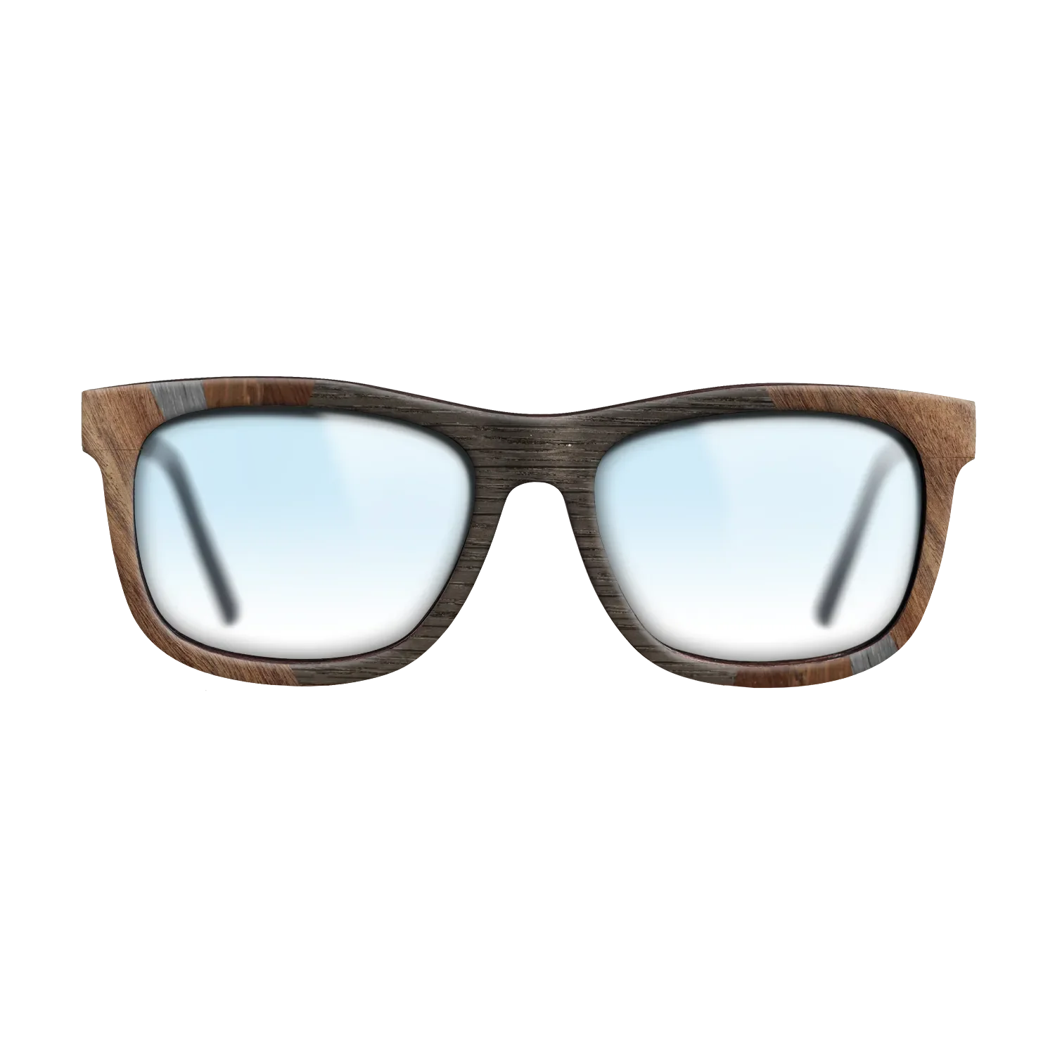 Fumed Oak,Poplar Dyed: Grey,Walnut Claro Light,Wenge: Fractal - The Hero - Square - SIRIS wood optic