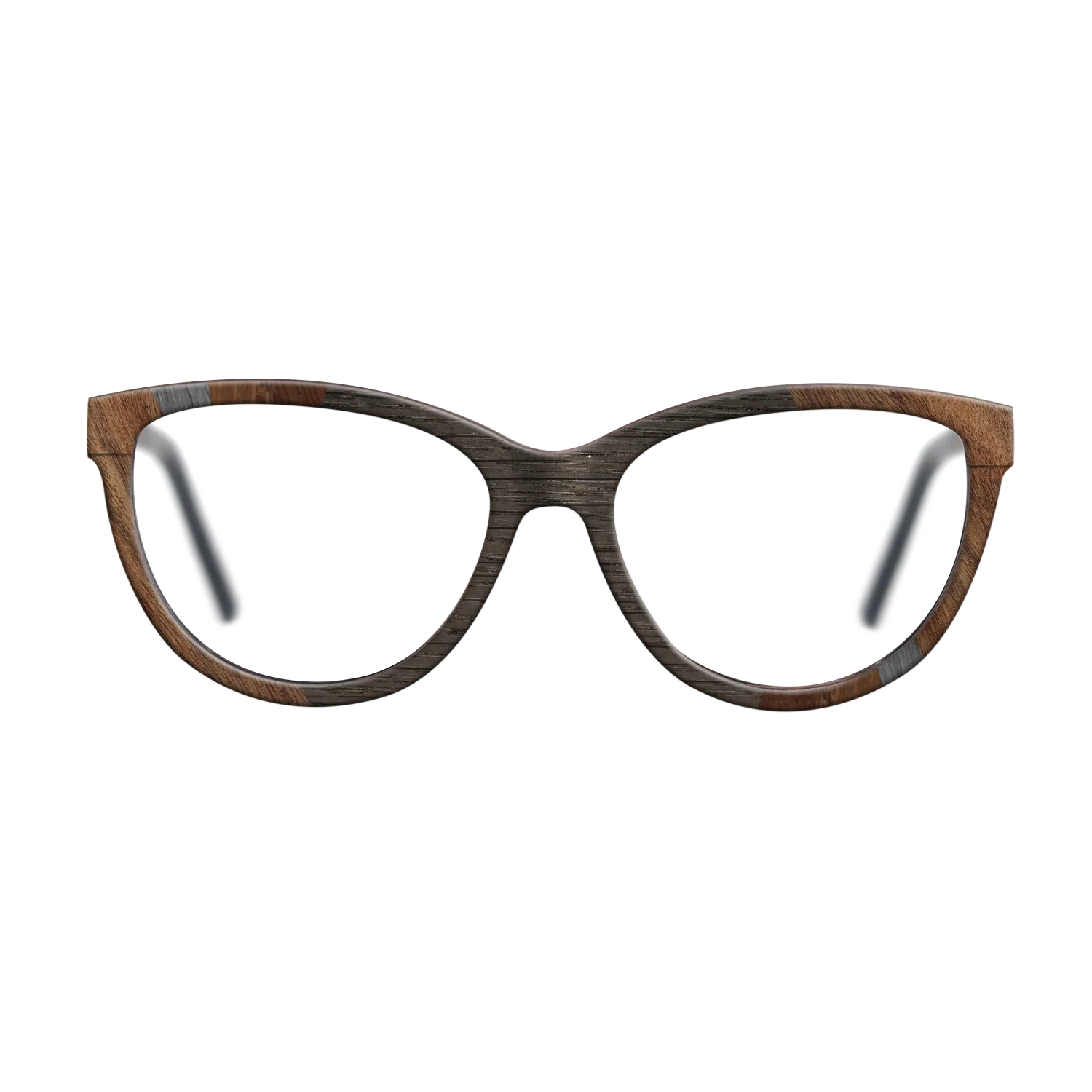 Fumed Oak,Poplar Dyed: Grey,Walnut Claro Light,Wenge: Fractal - The Maiden - Cat - SIRIS wood optic