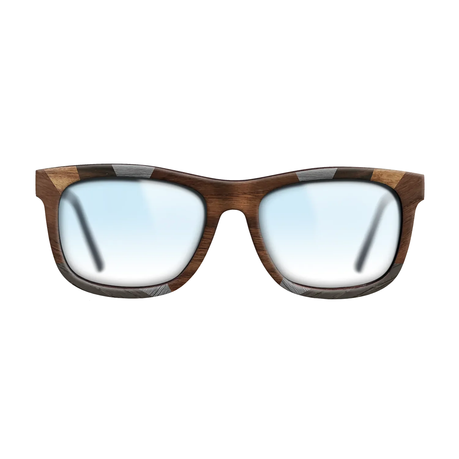 Fumed Oak,Poplar Dyed: Grey,Ziricote Light Quartered,Ziricote Dark Quartered,Koa,Walnut Claro Dark: Recursive - The Hero - Square - 1149 - SIRIS wood optic