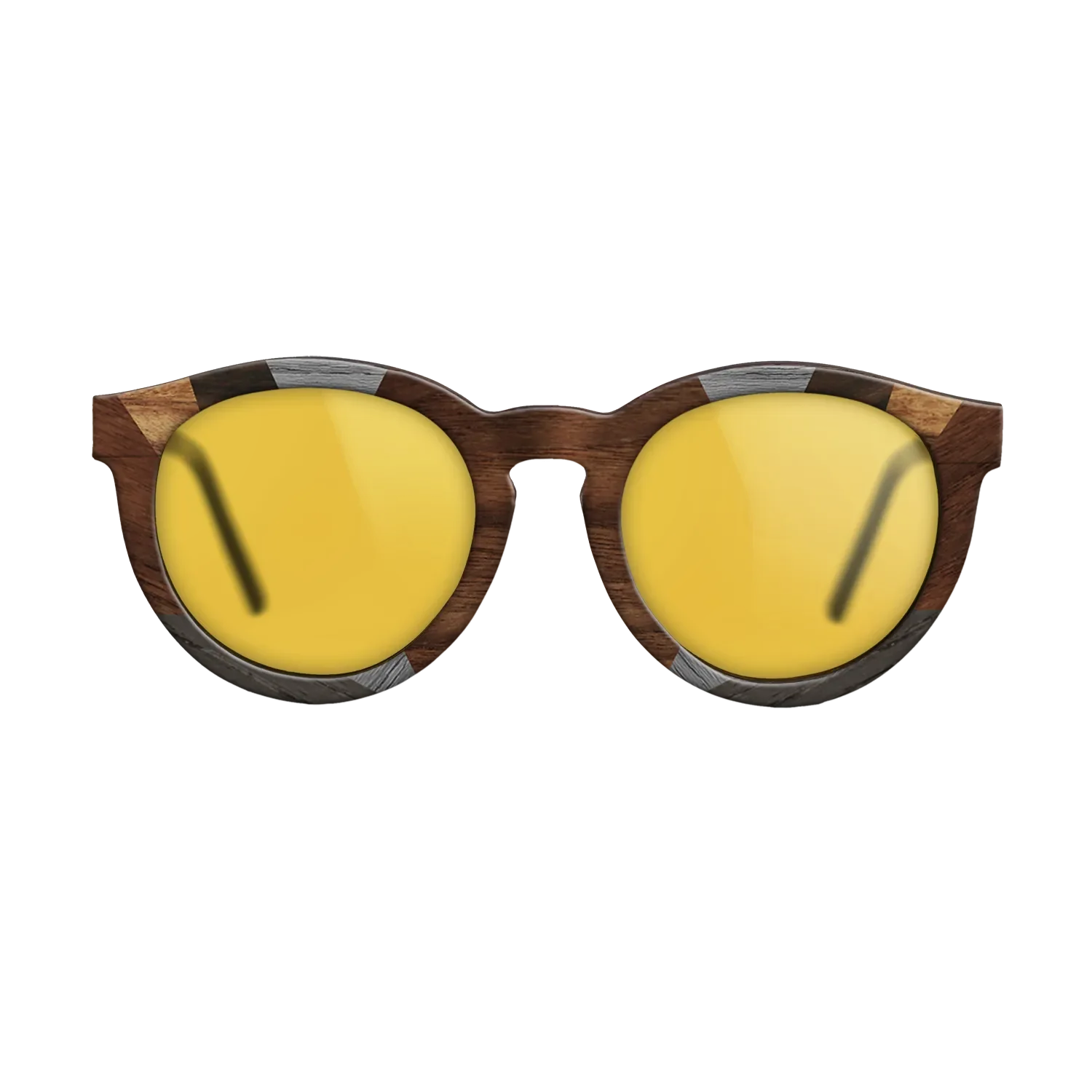 Fumed Oak,Poplar Dyed: Grey,Ziricote Light Quartered,Ziricote Dark Quartered,Koa,Walnut Claro Dark: Recursive - The Rebel - Round - 1149 - SIRIS wood optic