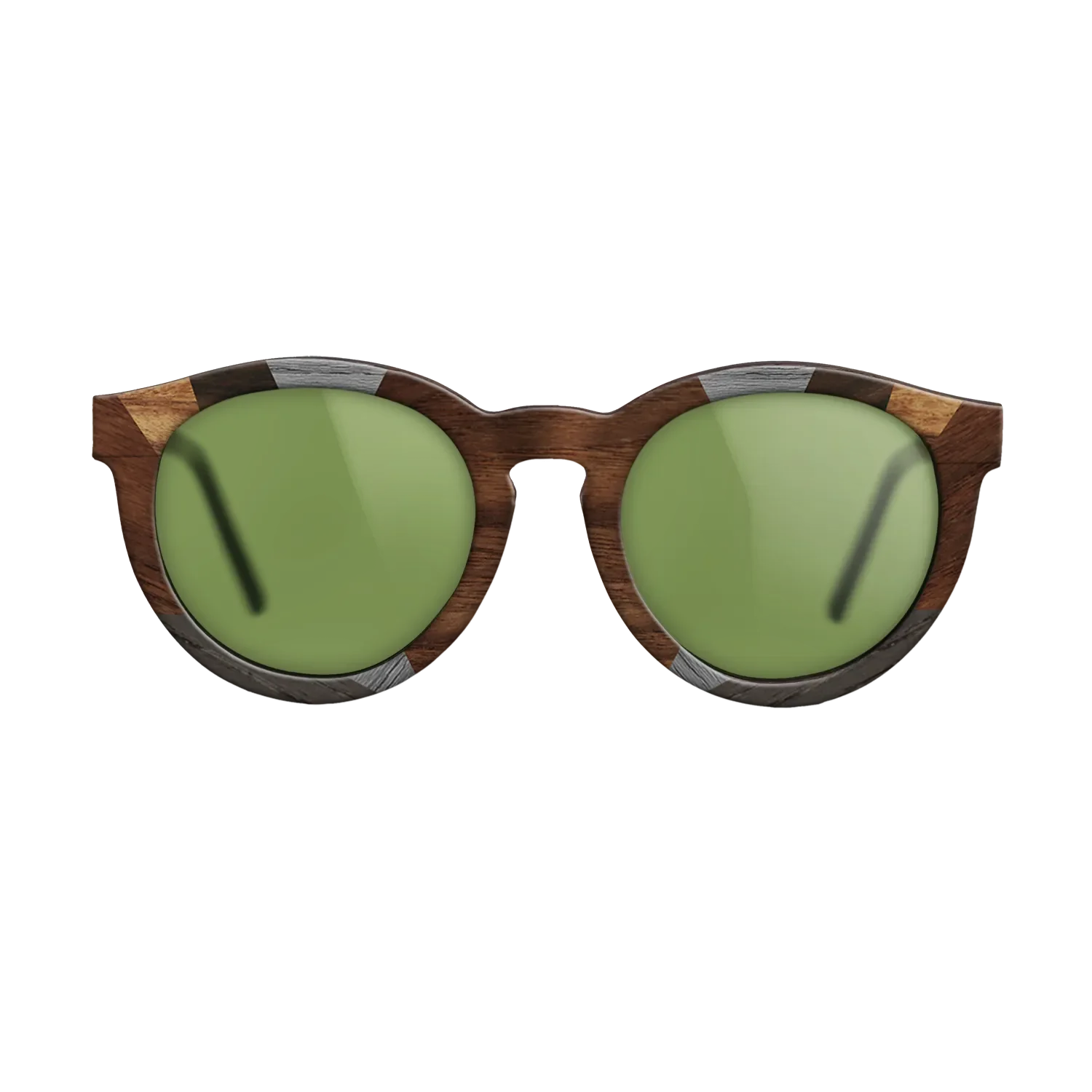 Fumed Oak,Poplar Dyed: Grey,Ziricote Light Quartered,Ziricote Dark Quartered,Koa,Walnut Claro Dark: Recursive - The Rebel - Round - 1149 - SIRIS wood optic