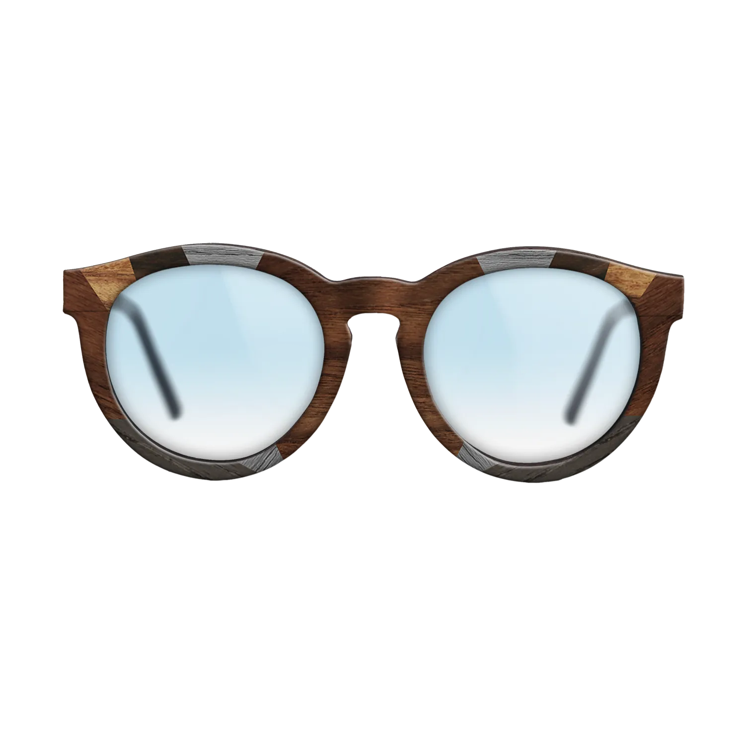 Fumed Oak,Poplar Dyed: Grey,Ziricote Light Quartered,Ziricote Dark Quartered,Koa,Walnut Claro Dark: Recursive - The Rebel - Round - 1149 - SIRIS wood optic