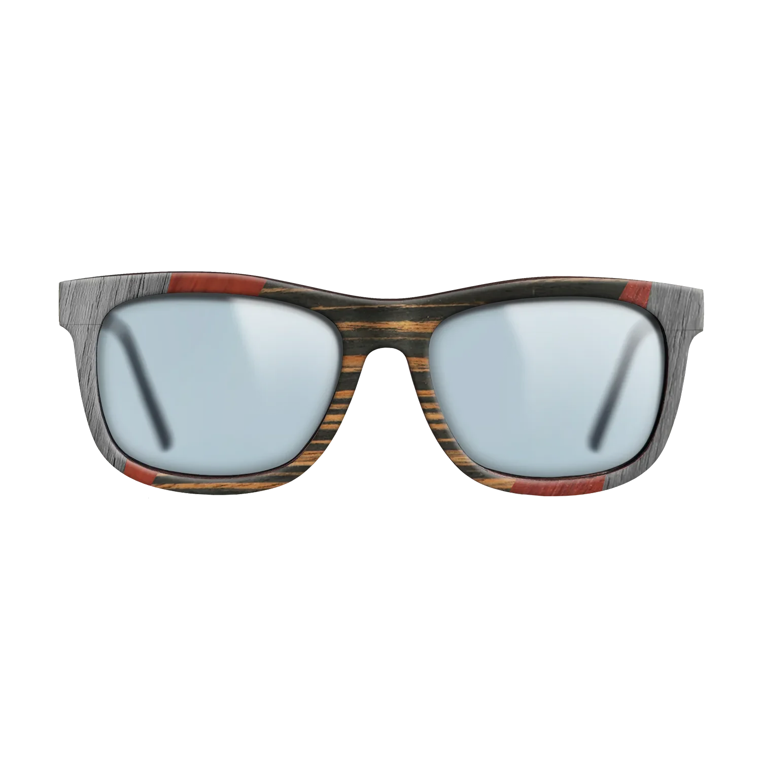 Fumed Oak,Poplar Dyed: Red,Poplar Dyed: Grey,Italian Ebony,Olive Burl: Mosaic - The Hero - Square - 2056 - SIRIS wood optic