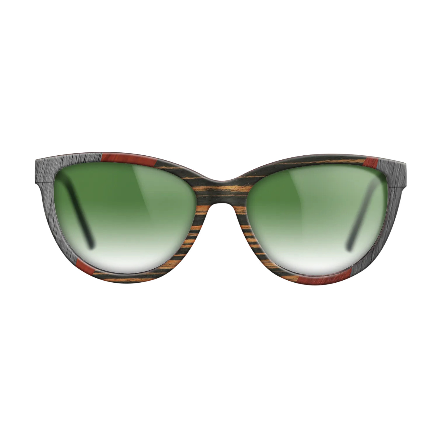 Fumed Oak,Poplar Dyed: Red,Poplar Dyed: Grey,Italian Ebony,Olive Burl: Mosaic - The Maiden - Cat - 2056 - SIRIS wood optic