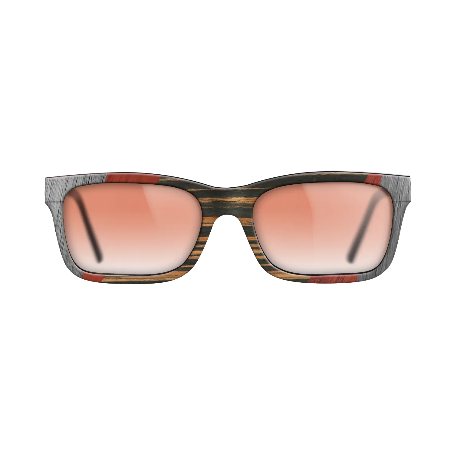 Fumed Oak,Poplar Dyed: Red,Poplar Dyed: Grey,Italian Ebony,Olive Burl: Mosaic - The Sage - Rectangle - 2056 - SIRIS wood optic