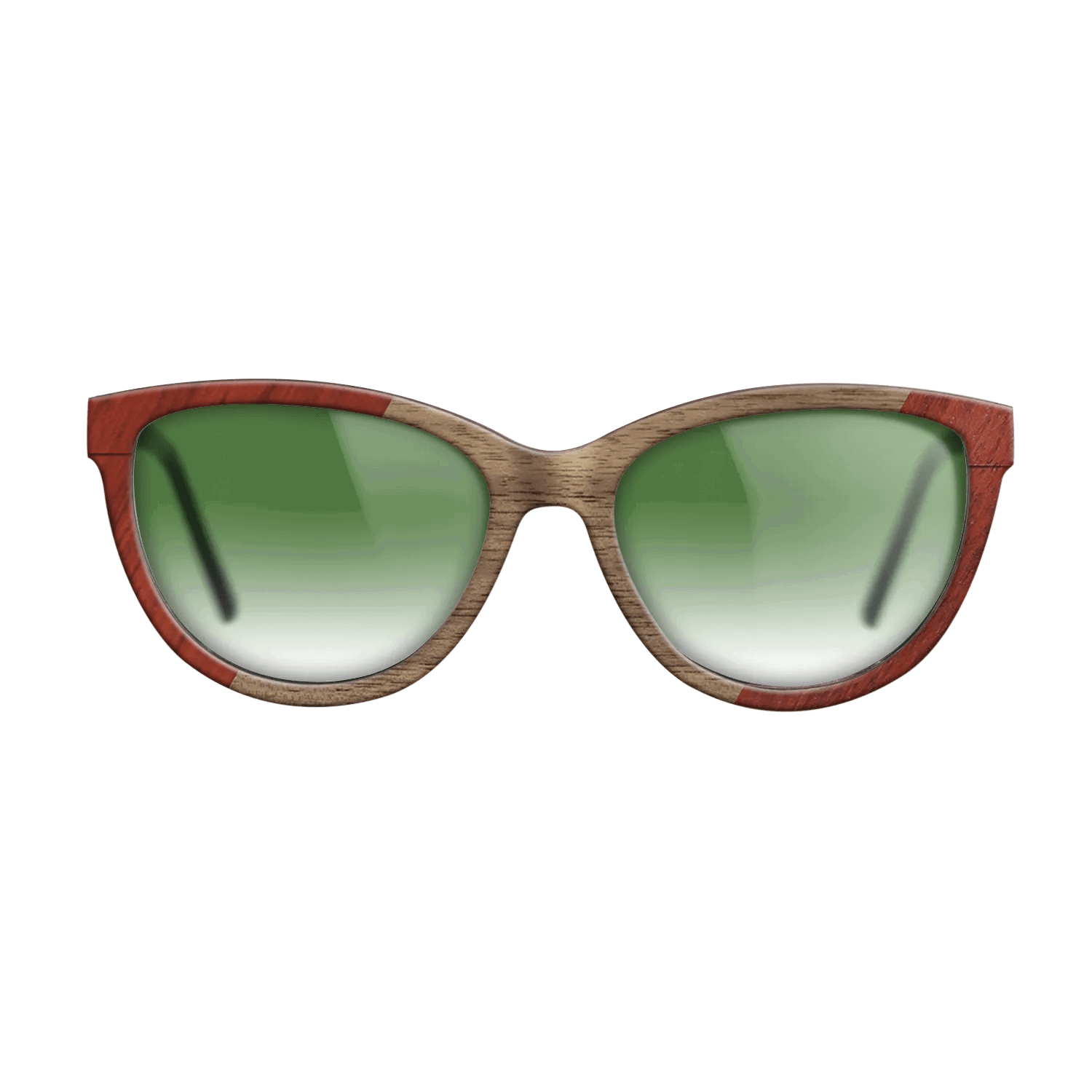 Fumed Oak,Poplar Dyed: Red,Walnut: Straight Grain: Angle Cut - The Maiden - Cat - SIRIS wood optic