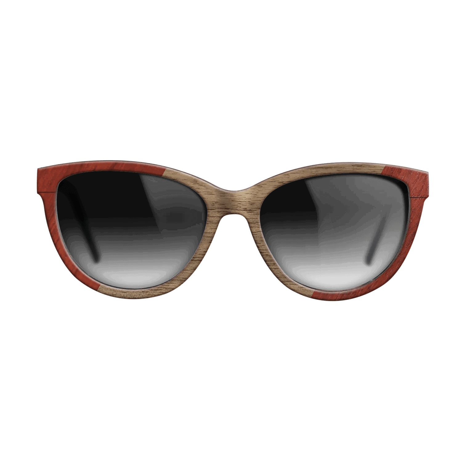 Fumed Oak,Poplar Dyed: Red,Walnut: Straight Grain: Angle Cut - The Maiden - Cat - SIRIS wood optic