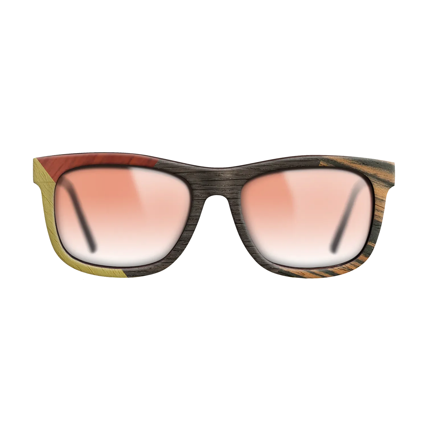 Fumed Oak,Poplar Dyed: Yellow,Italian Ebony,Poplar Dyed: Red: Bauhaus - The Hero - Square - 1546 - SIRIS wood optic