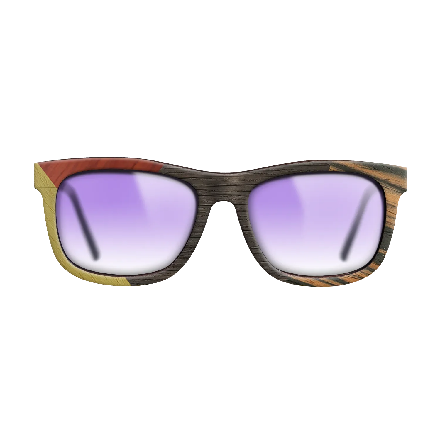 Fumed Oak,Poplar Dyed: Yellow,Italian Ebony,Poplar Dyed: Red: Bauhaus - The Hero - Square - 1546 - SIRIS wood optic