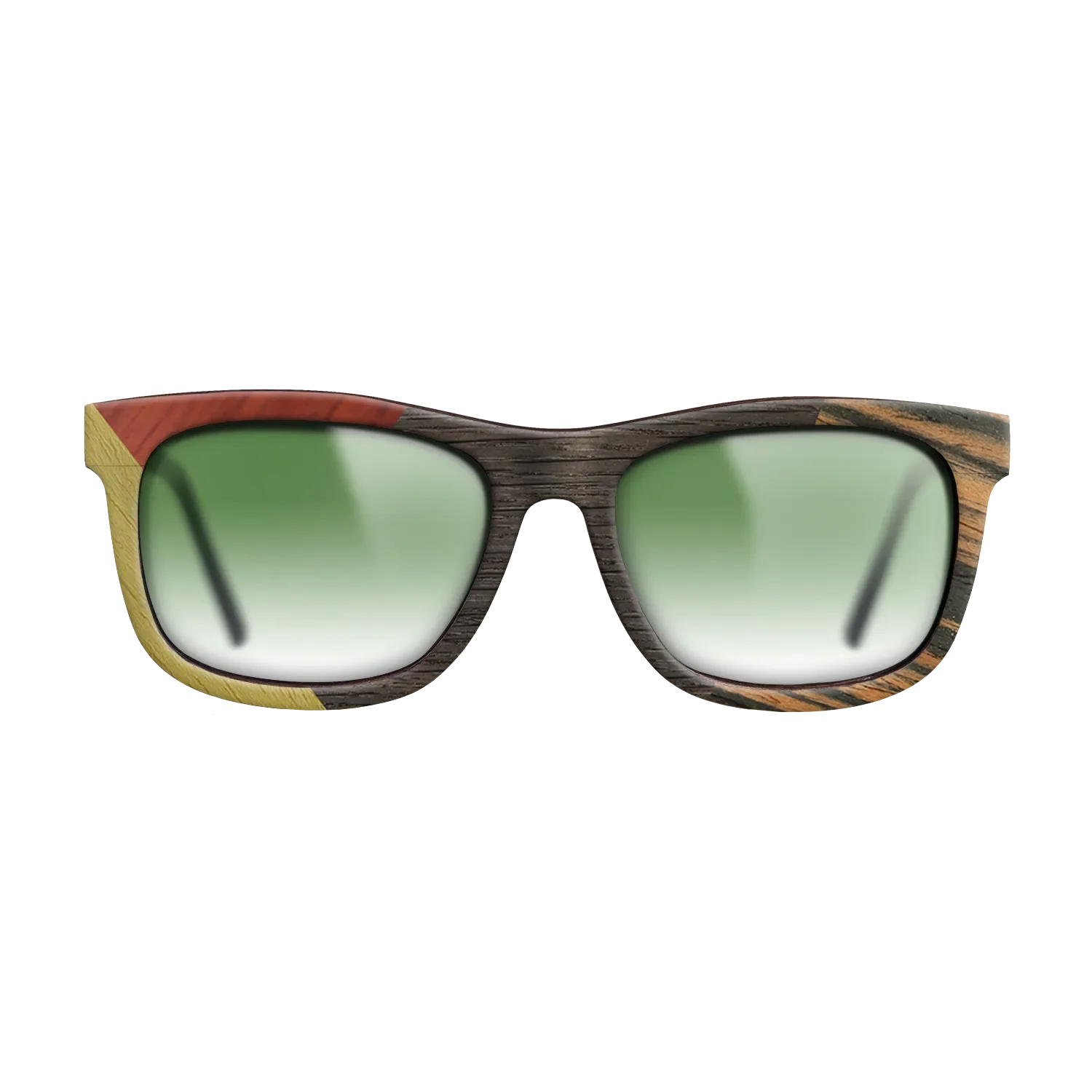 Fumed Oak,Poplar Dyed: Yellow,Italian Ebony,Poplar Dyed: Red: Bauhaus - The Hero - Square - 1546 - SIRIS wood optic