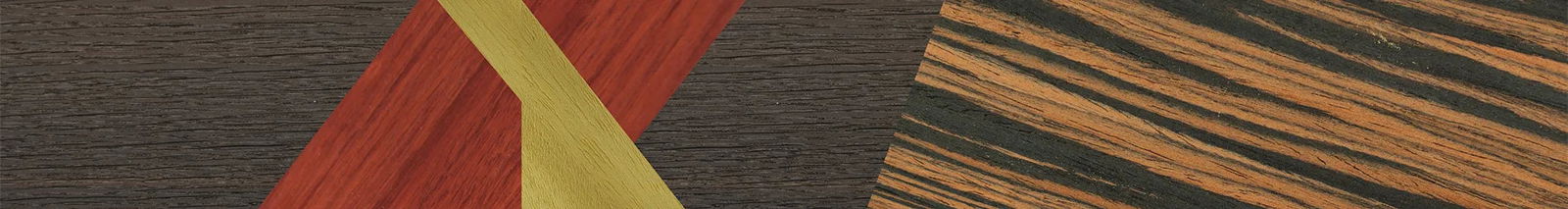 Fumed Oak,Poplar Dyed: Yellow,Italian Ebony,Poplar Dyed: Red: Bauhaus - The Maiden - Cat - 1546 - SIRIS wood optic