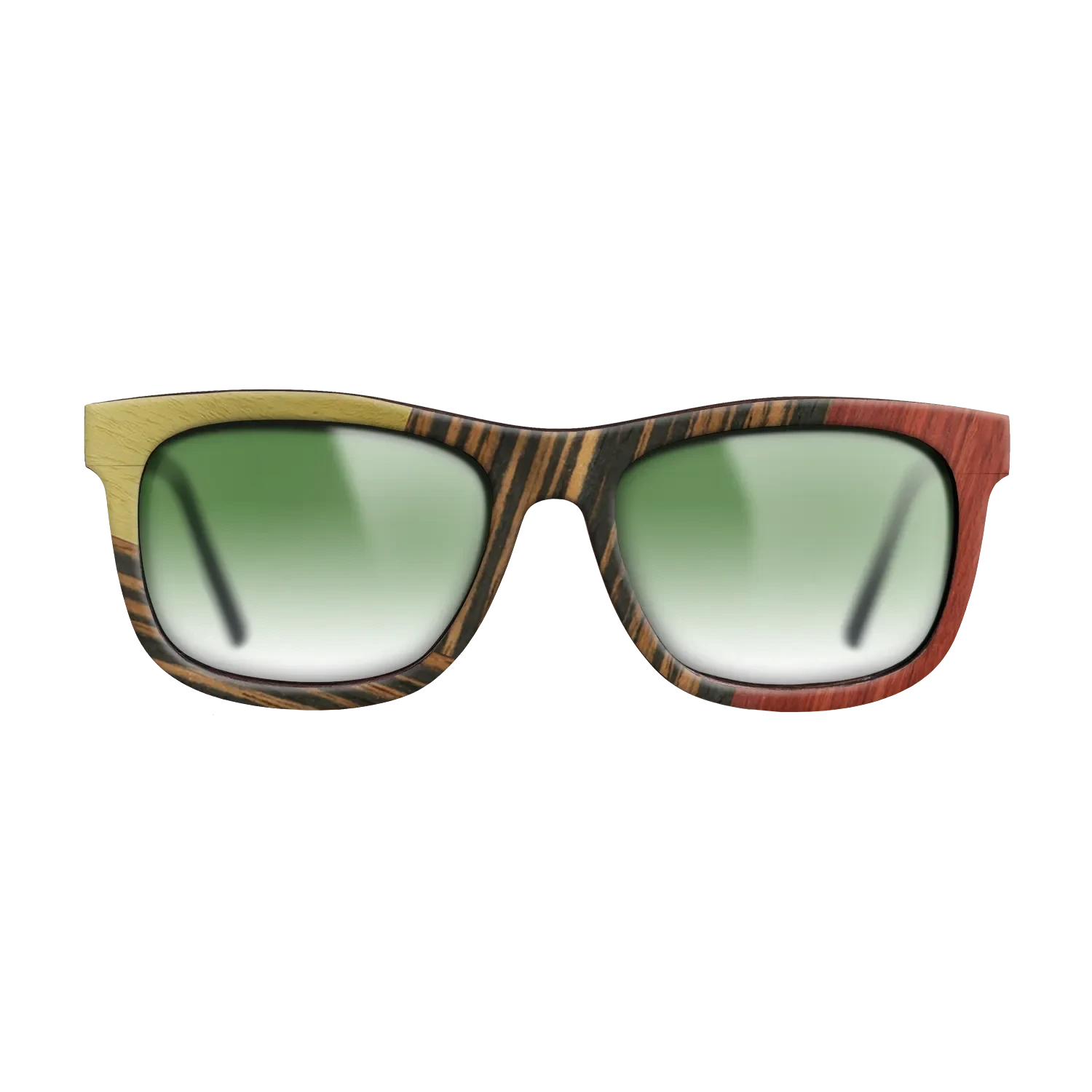 Fumed Oak,Poplar Dyed: Yellow,Poplar Dyed: Red,Italian Ebony: Geometric - The Hero - Square - SIRIS wood optic