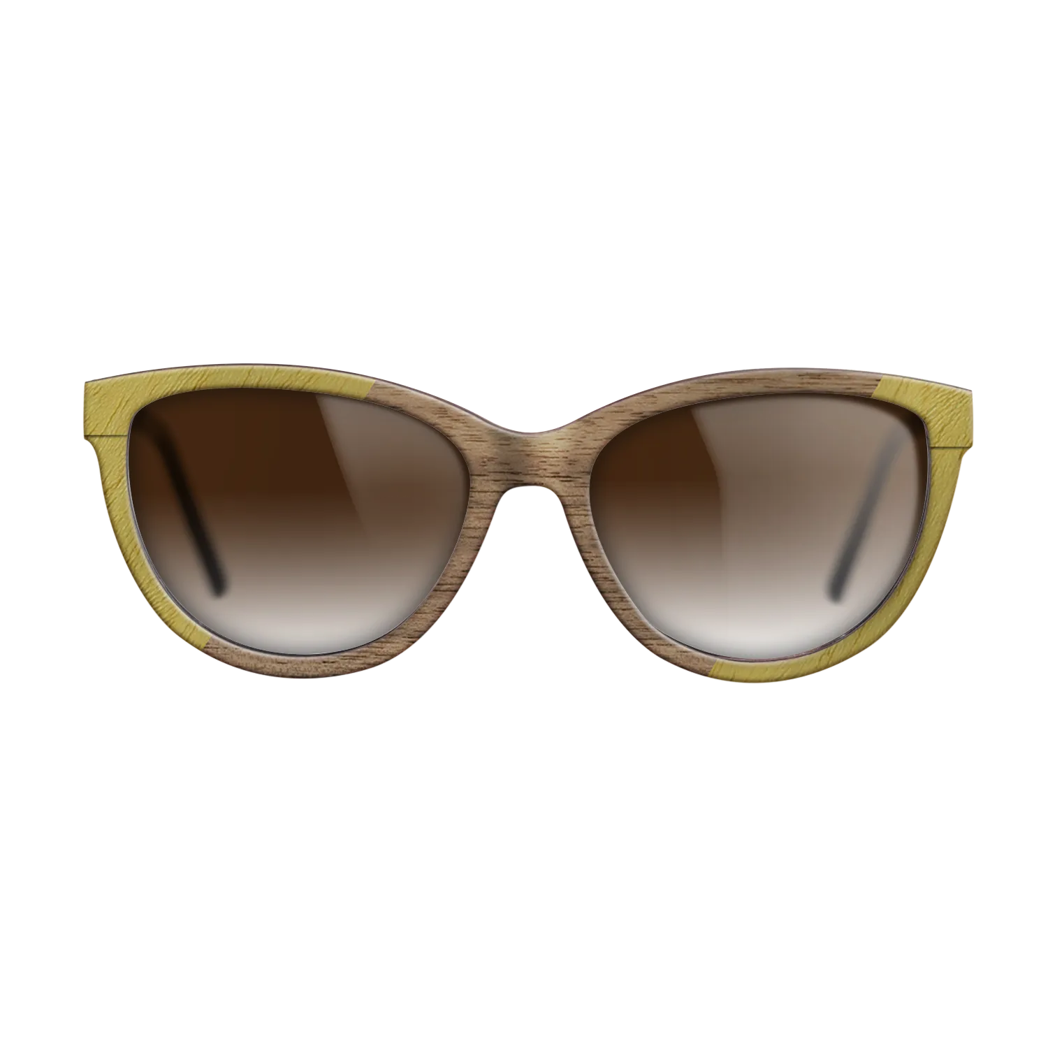 Fumed Oak,Poplar Dyed: Yellow,Walnut: Straight Grain: Angle Cut - The Maiden - Cat - 1518 - SIRIS wood optic