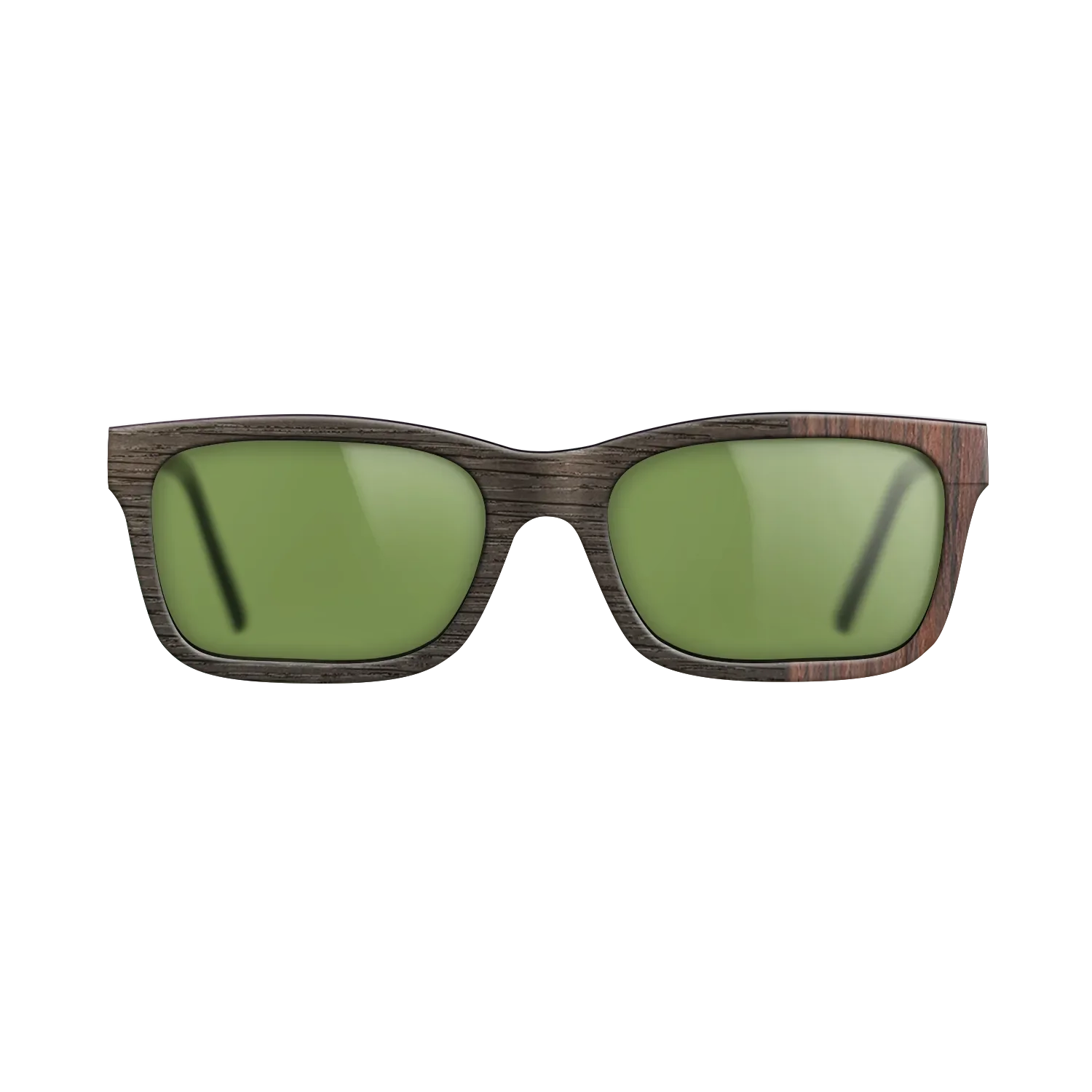 Fumed Oak, Reconstituted Rosewood: DiCut - The Sage - Rectangle - SIRIS wood optic