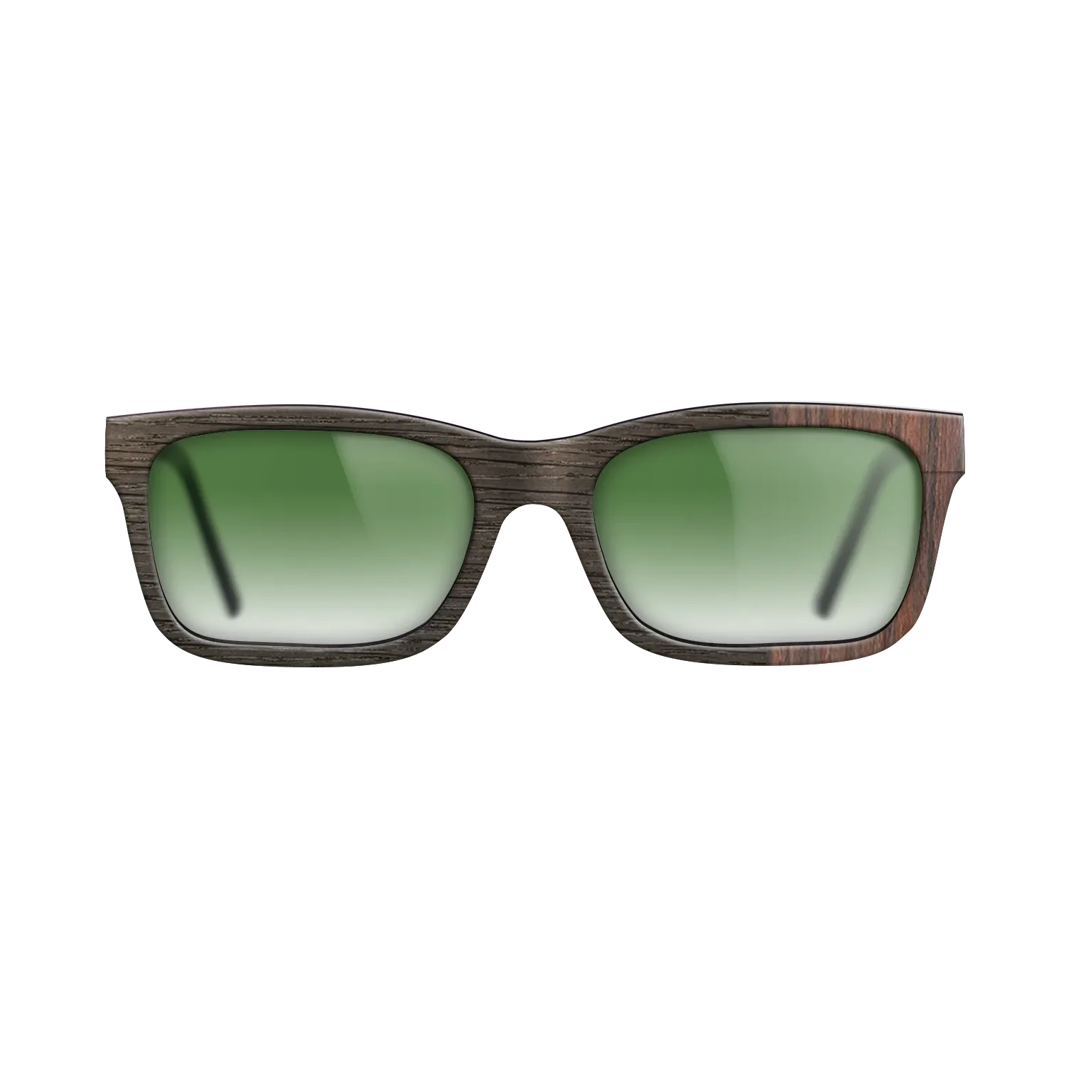 Fumed Oak, Reconstituted Rosewood: DiCut - The Sage - Rectangle - SIRIS wood optic