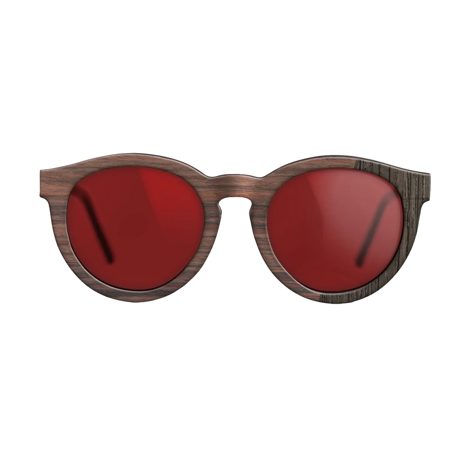 Fumed Oak,Rosewood Reconstituted: Bauhaus - The Rebel - Round - 953 - SIRIS wood optic