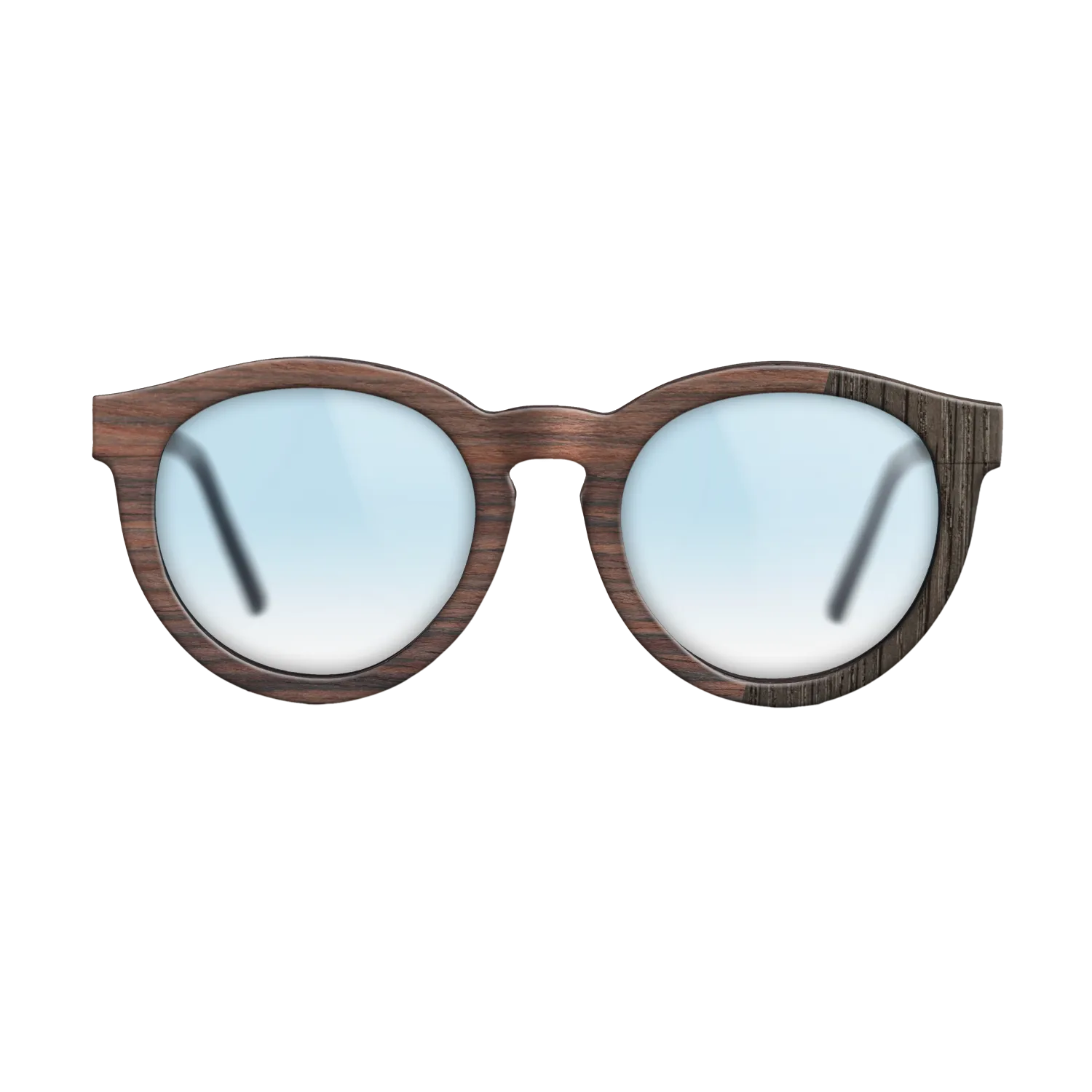 Fumed Oak,Rosewood Reconstituted: Bauhaus - The Rebel - Round - 953 - SIRIS wood optic