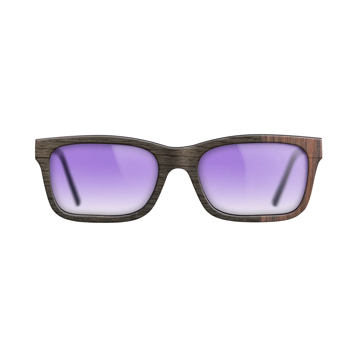 Fumed Oak,Rosewood Reconstituted: Bauhaus - The Sage - Rectangle - SIRIS wood optic