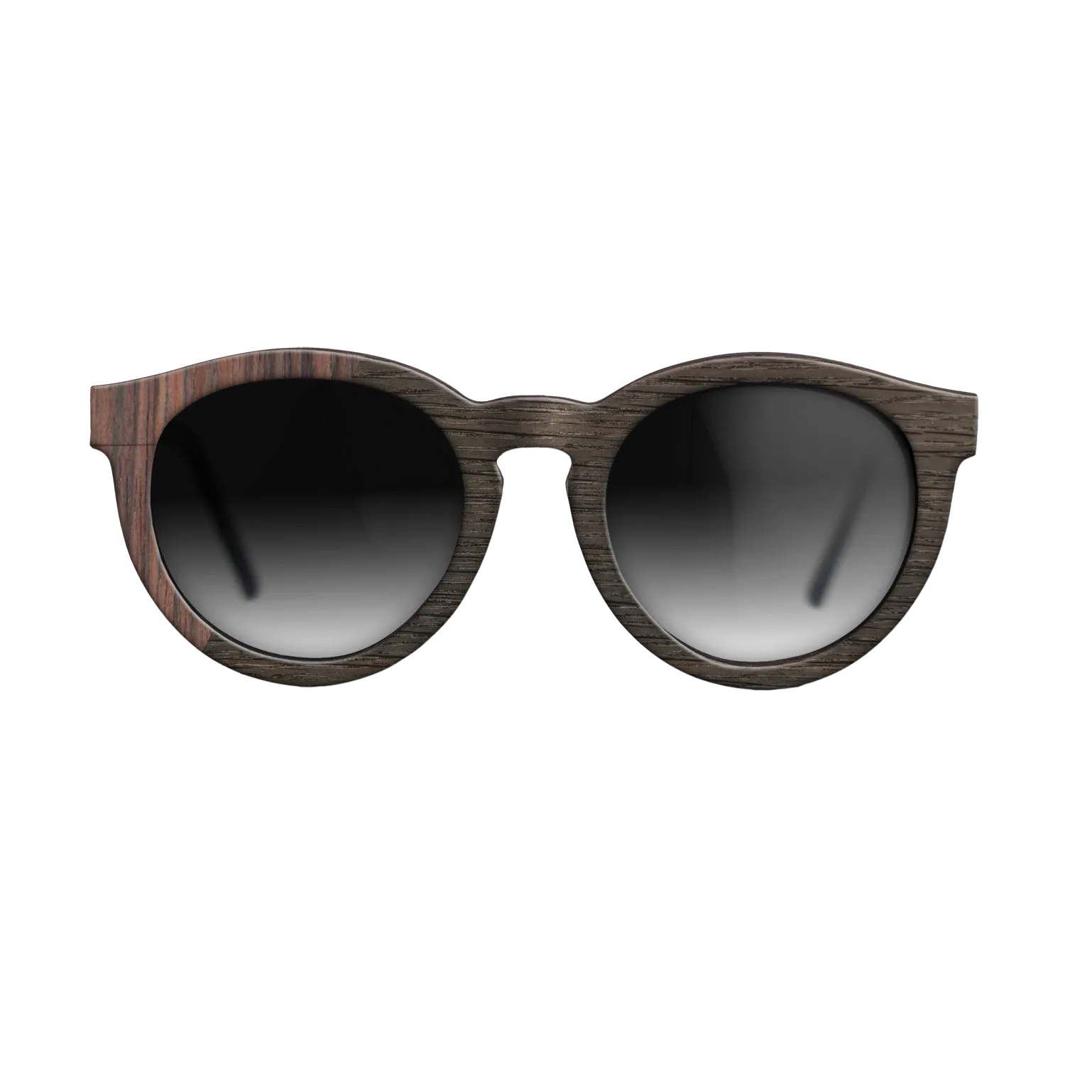 Fumed Oak,Rosewood Reconstituted: Binary - The Rebel - Round - 1959 - SIRIS wood optic