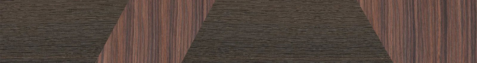 Fumed Oak,Rosewood Reconstituted: Binary - The Sage - Rectangle - 1959 - SIRIS wood optic