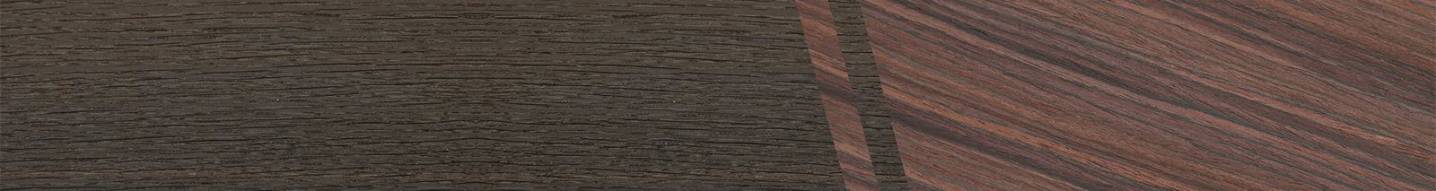 Fumed Oak,Rosewood Reconstituted: Splice - The Hero - Square - SIRIS wood optic