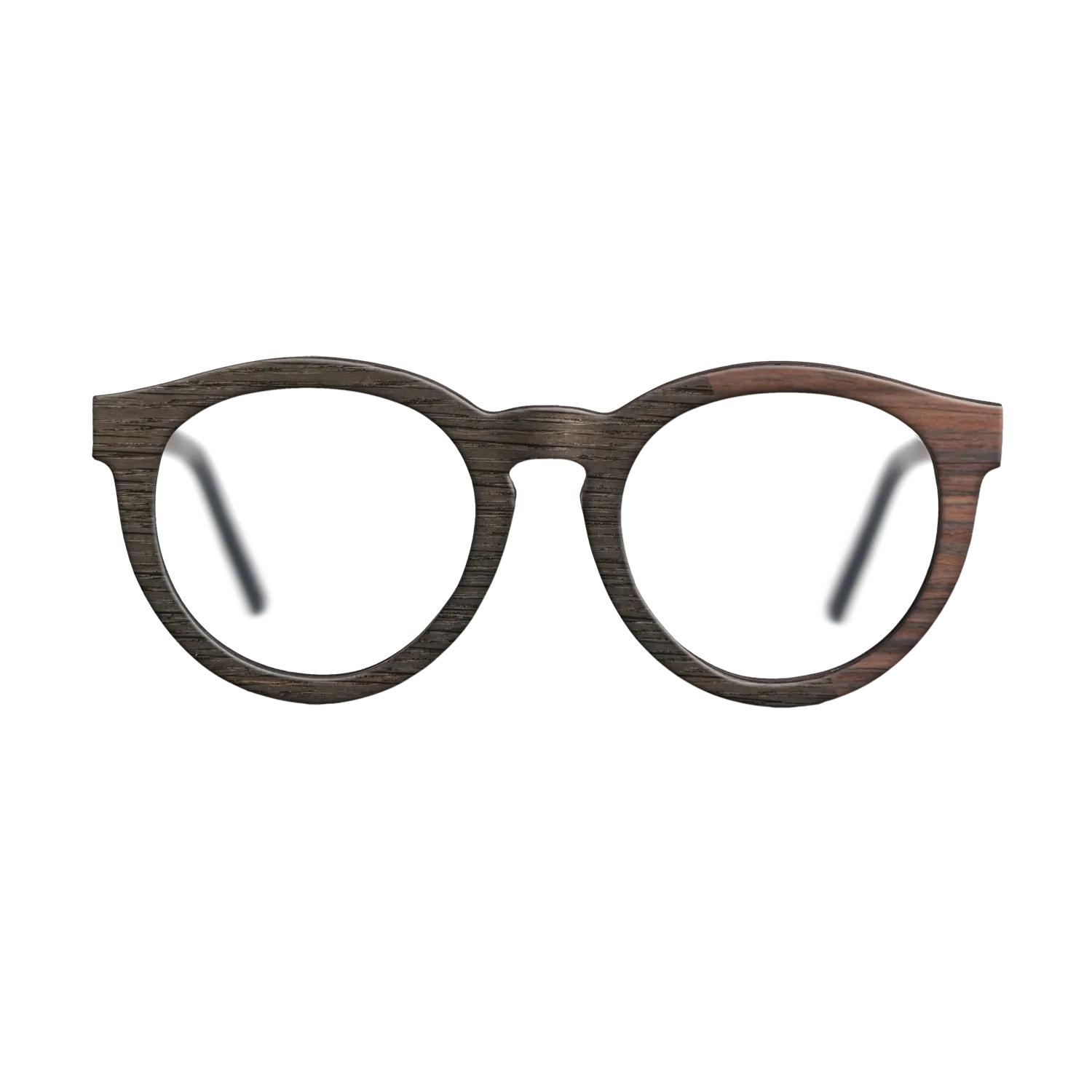 Fumed Oak,Rosewood Reconstituted: Splice - The Rebel - Round - 1566 - SIRIS wood optic