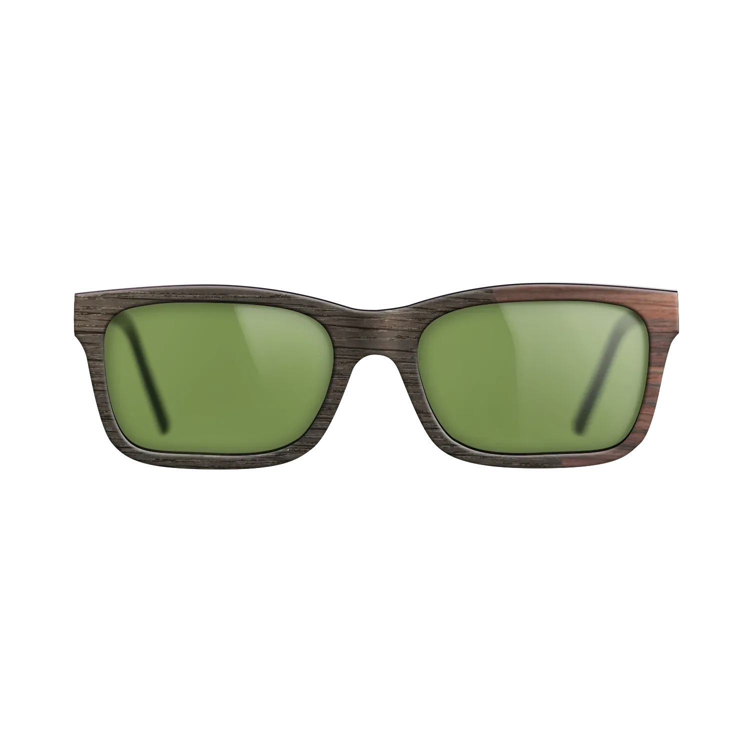 Fumed Oak,Rosewood Reconstituted: Splice - The Sage - Rectangle - 1566 - SIRIS wood optic