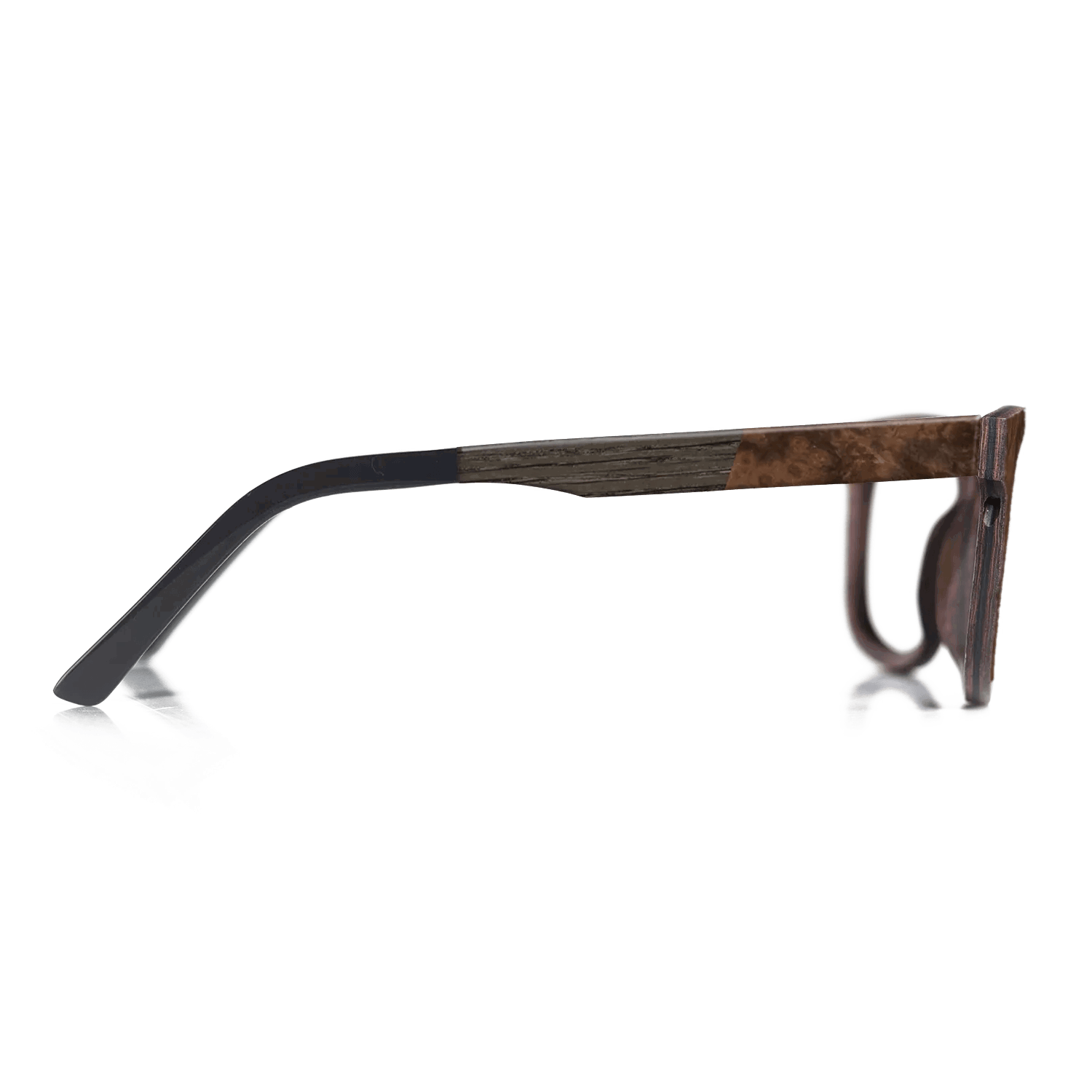 Fumed Oak,Rosewood Reconstituted,Walnut Burl: Angle Cut - The Maiden - Cat - SIRIS wood optic